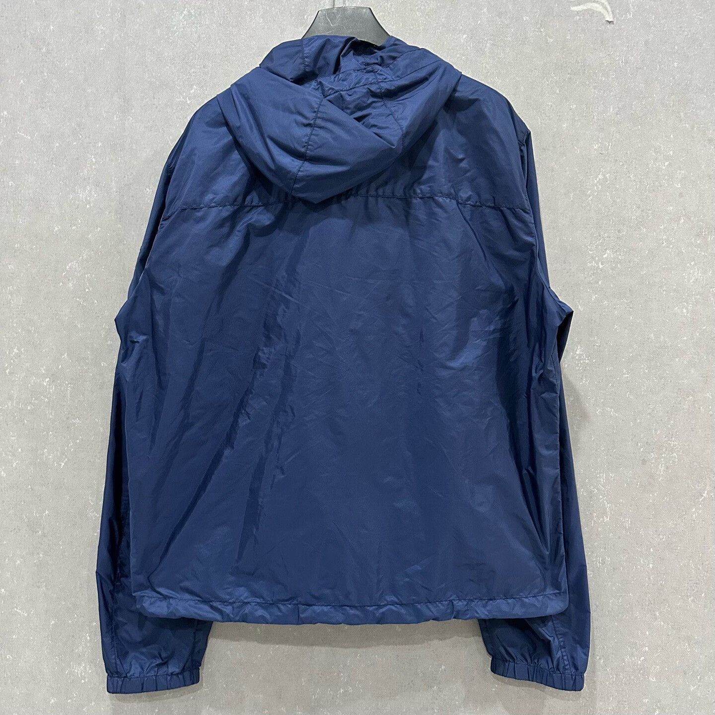 Prada prada dark blue hooded zip-up jacket Size US L / EU 52-54 / 3 - 2 Thumbnail