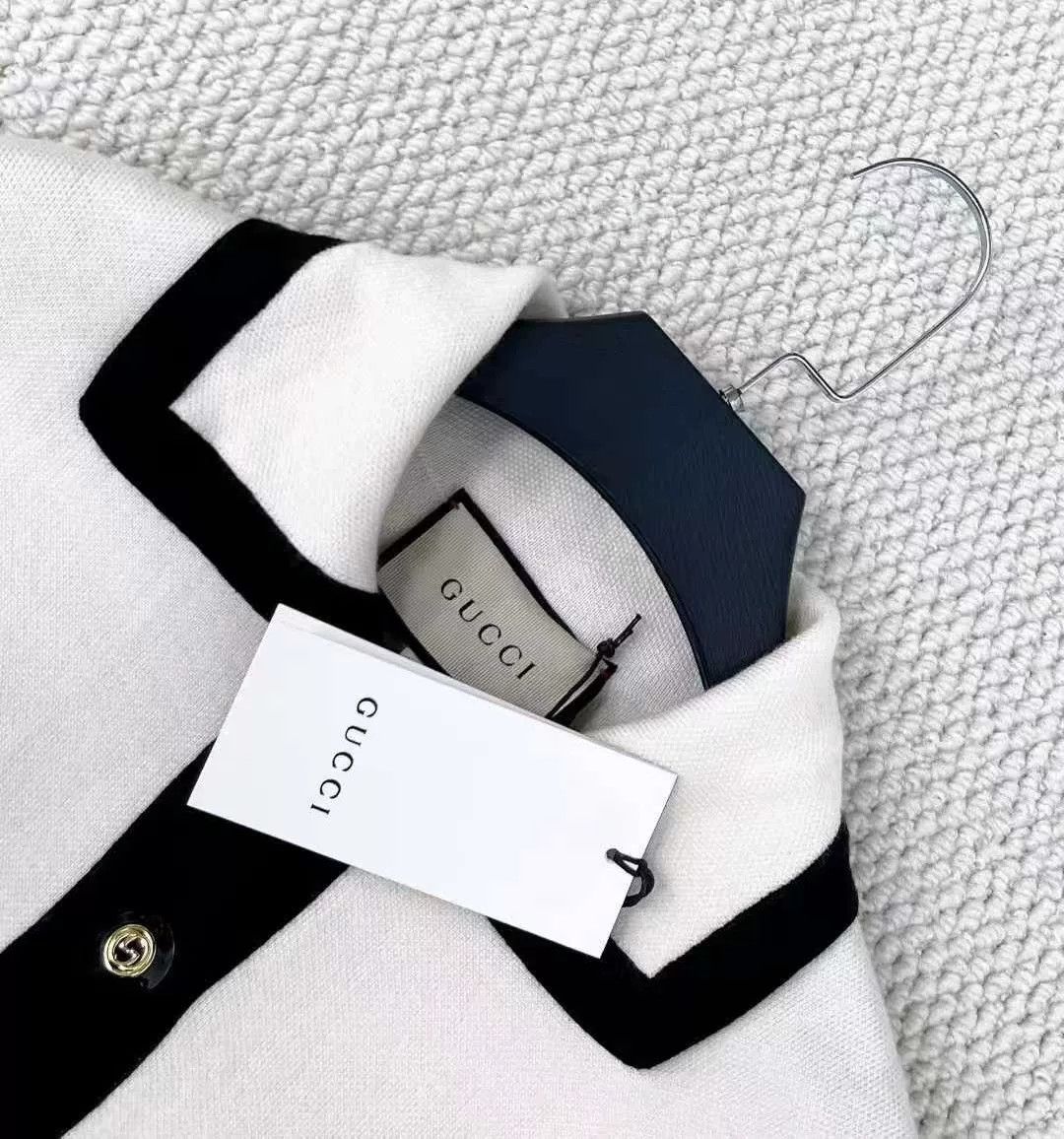 Gucci gucci ivory white wool short dress Size S / US 4 / IT 40 - 3 Thumbnail