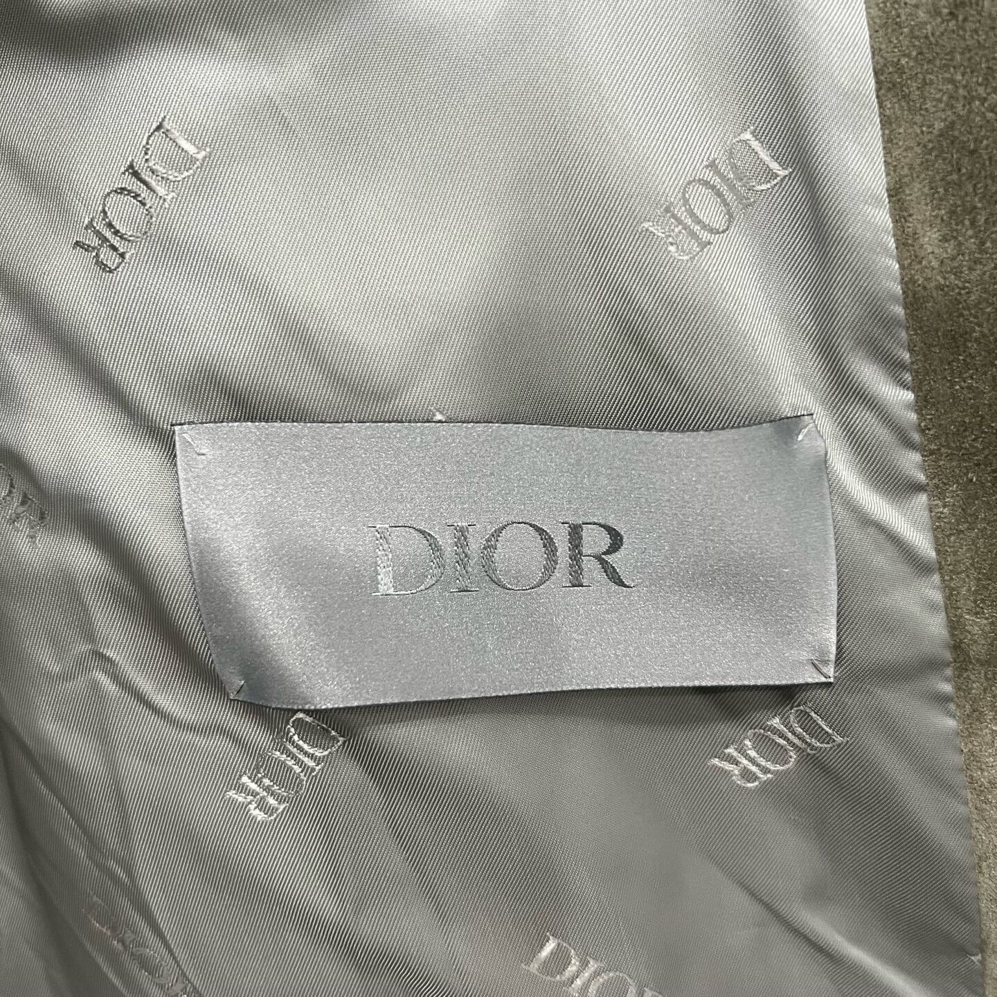Dior dior suede patchwork logo bomber jacket Size US L / EU 52-54 / 3 - 4 Thumbnail