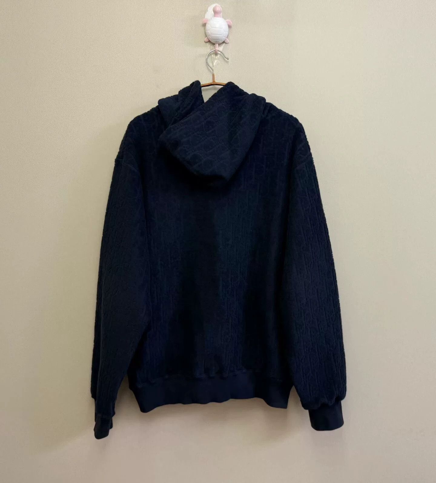 Dior dior navy blue logo hoodie sweatshirt Size US XL / EU 56 / 4 - 4 Thumbnail
