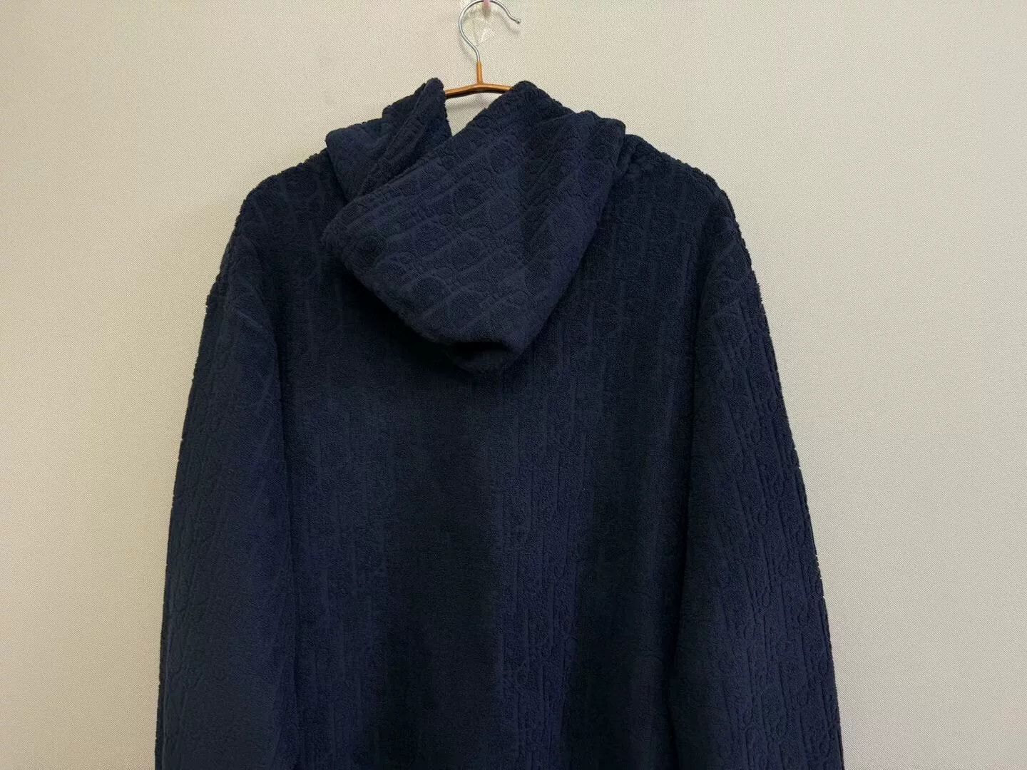 Dior dior navy blue logo hoodie sweatshirt Size US XL / EU 56 / 4 - 5 Thumbnail