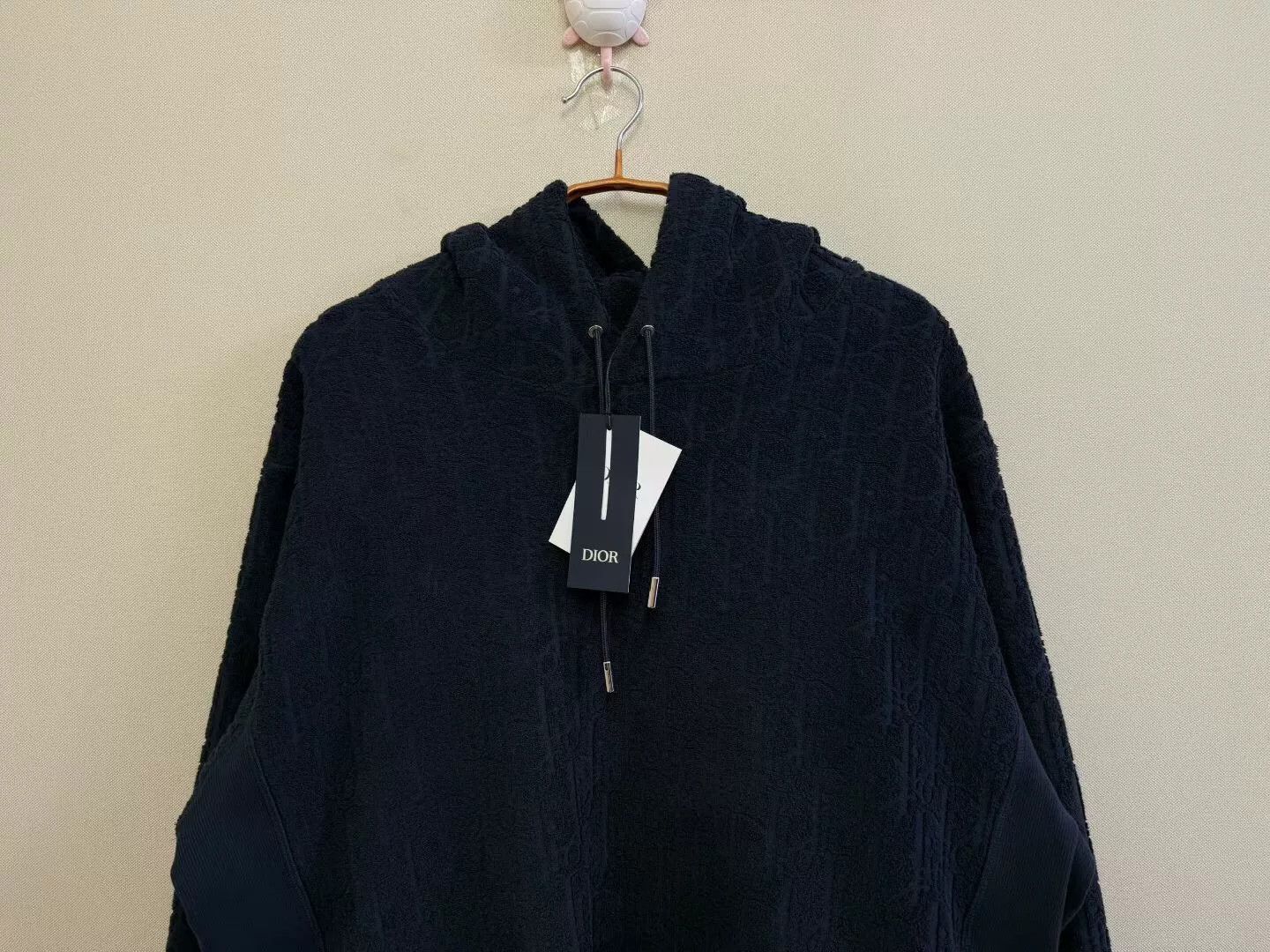 Dior dior navy blue logo hoodie sweatshirt Size US XL / EU 56 / 4 - 2 Thumbnail