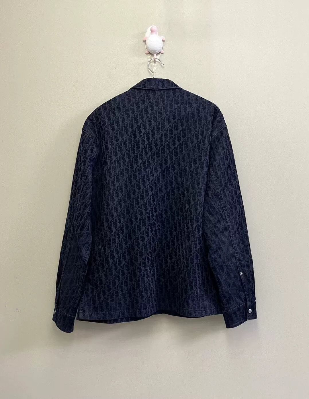 Dior dior black suede logo denim jacket Size US L / EU 52-54 / 3 - 4 Thumbnail