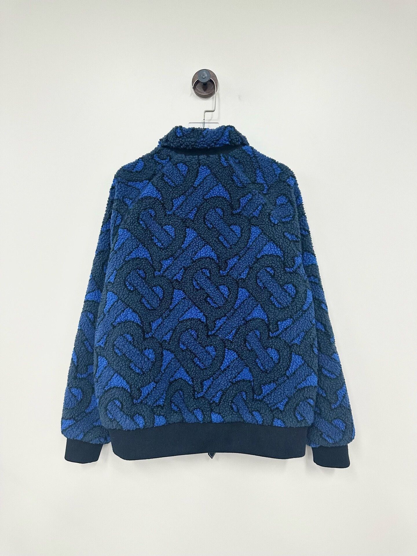 Burberry burberry blue teddy jacket uk6 new Size XS / US 0-2 / IT 36-38 - 2 Thumbnail