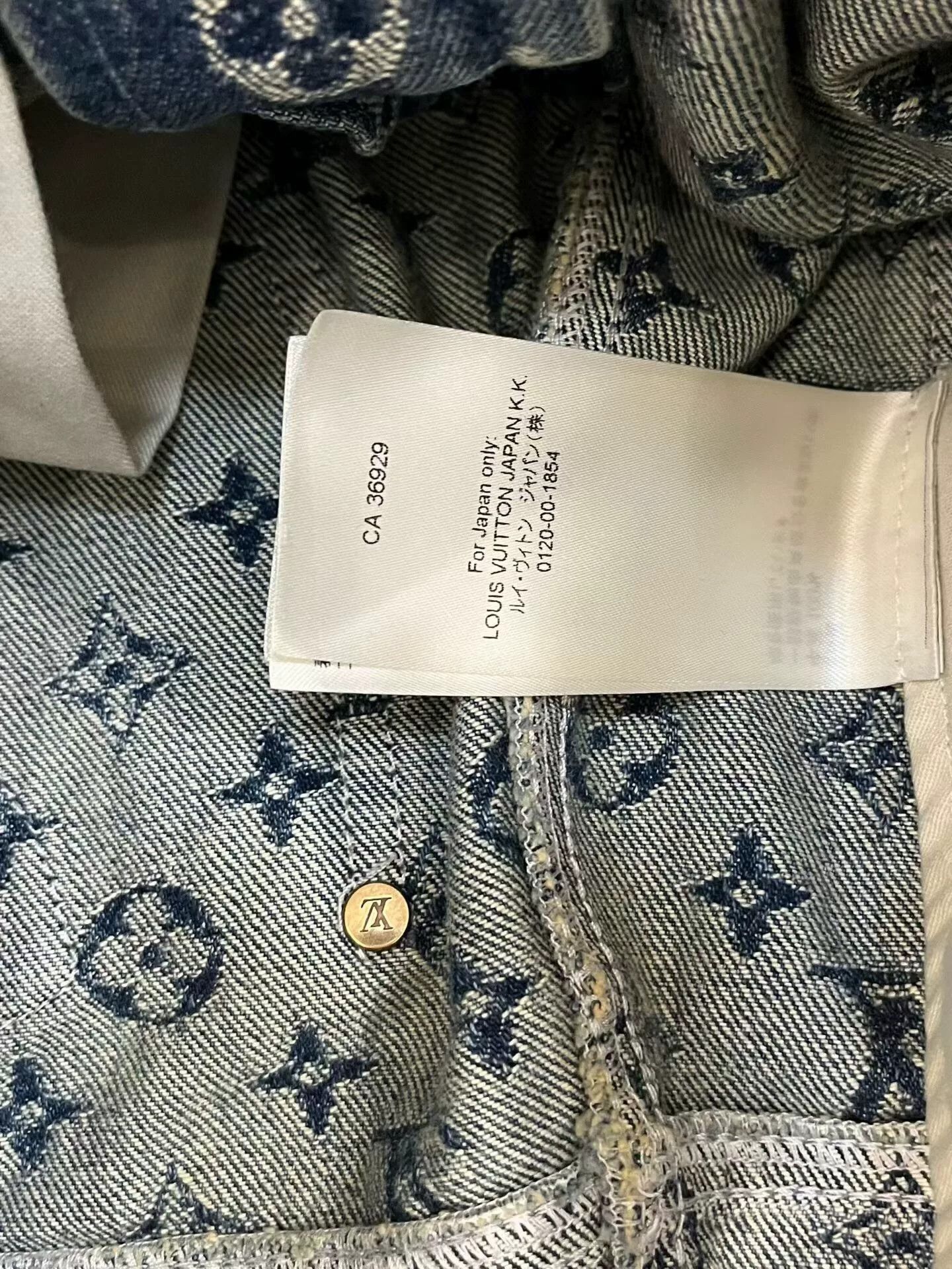 Louis Vuitton louis vuitton x nigo patterned denim pants Size US 29 - 4 Thumbnail