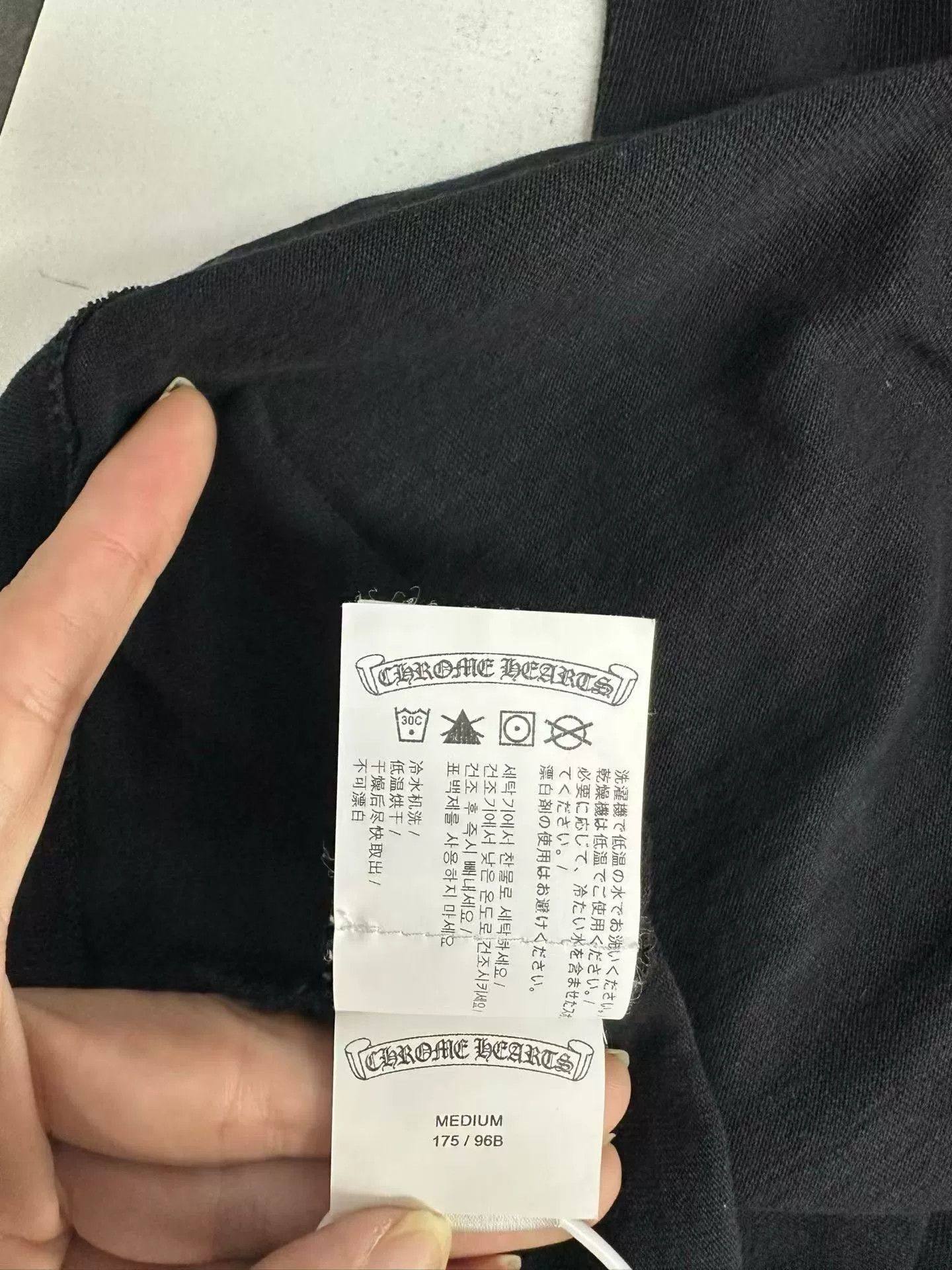 Chrome Hearts chrome hearts black short sleeve t-shirt Size US M / EU 48-50 / 2 - 4 Thumbnail