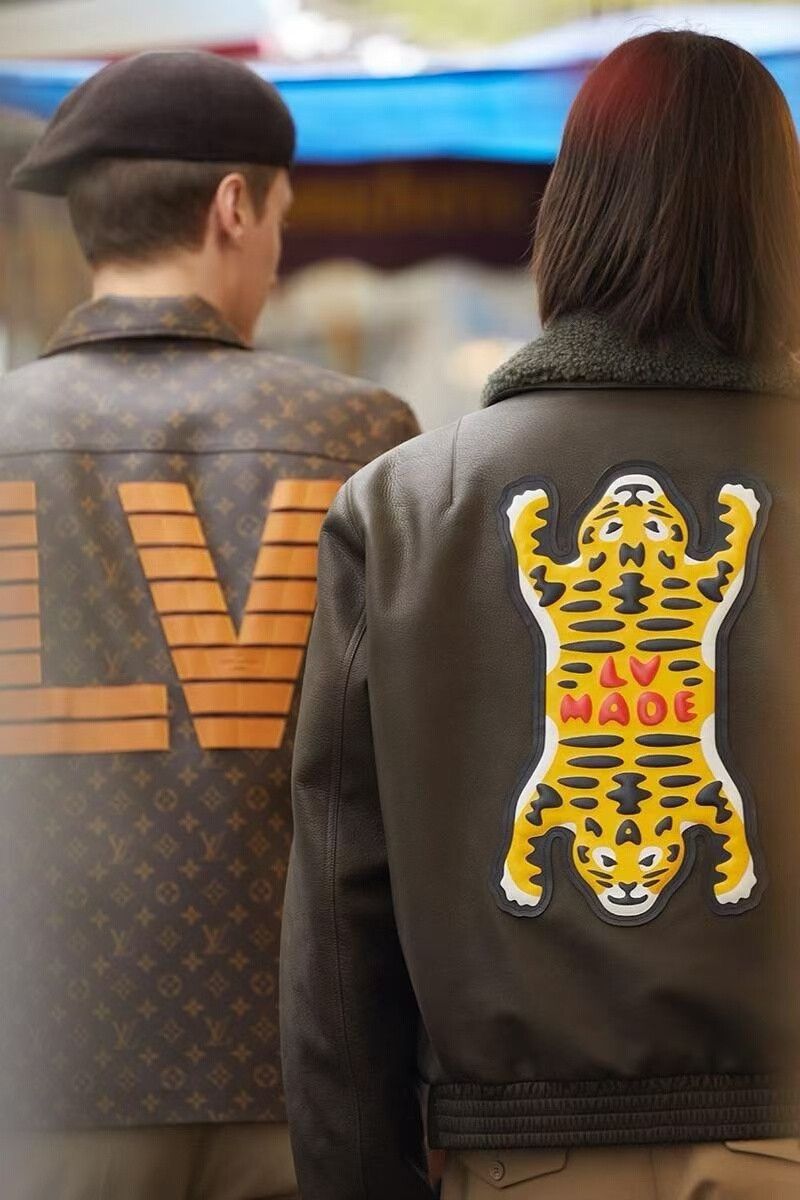 Louis Vuitton louis vuitton lv x nigo leather jacket Size US L / EU 52-54 / 3 - 6 Thumbnail