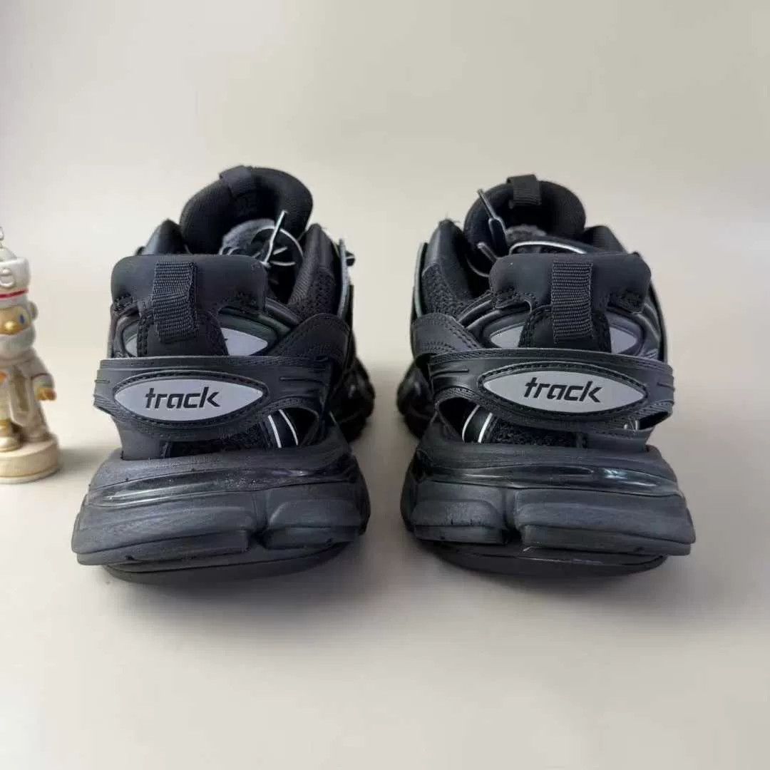 Balenciaga Balenciaga Black Track Casual Sneakers Size 38 Size US 7 / EU 40 - 5 Thumbnail