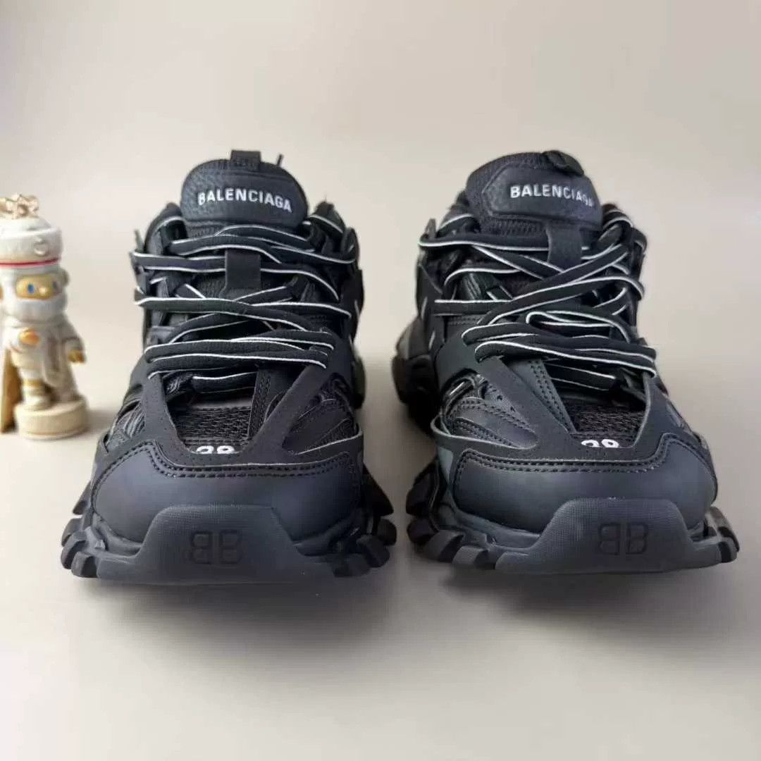 Balenciaga Balenciaga Black Track Casual Sneakers Size 38 Size US 7 / EU 40 - 2 Thumbnail