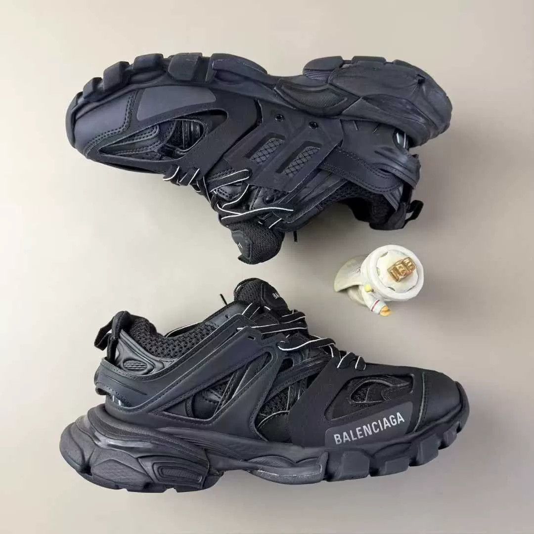 Balenciaga Balenciaga Black Track Casual Sneakers Size 38 Size US 7 / EU 40 - 4 Thumbnail