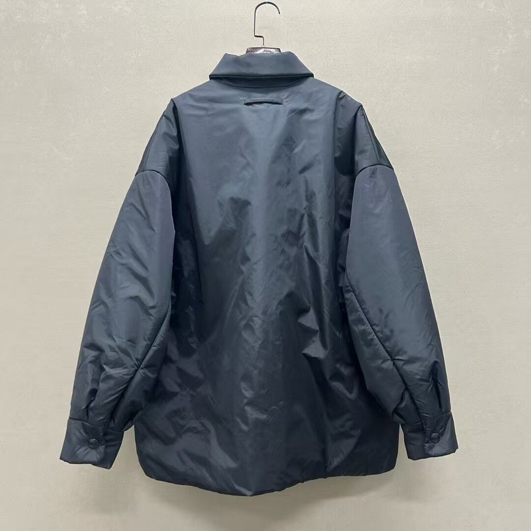 Prada prada black nylon jacket with triangle logo Size US M / EU 48-50 / 2 - 2 Thumbnail