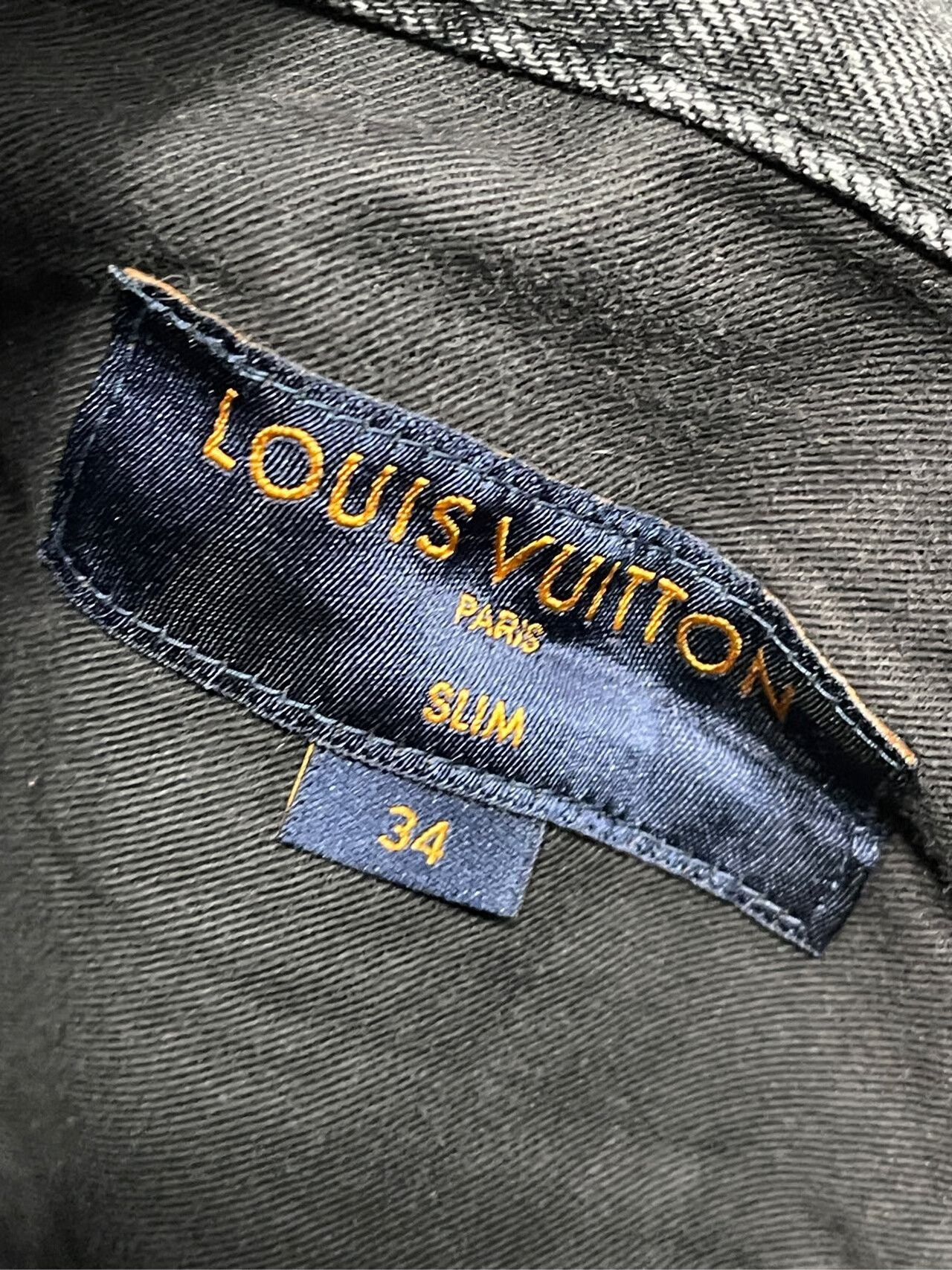 Louis Vuitton louis vuitton black denim jeans size 34 Size US 34 / EU 50 - 6 Thumbnail