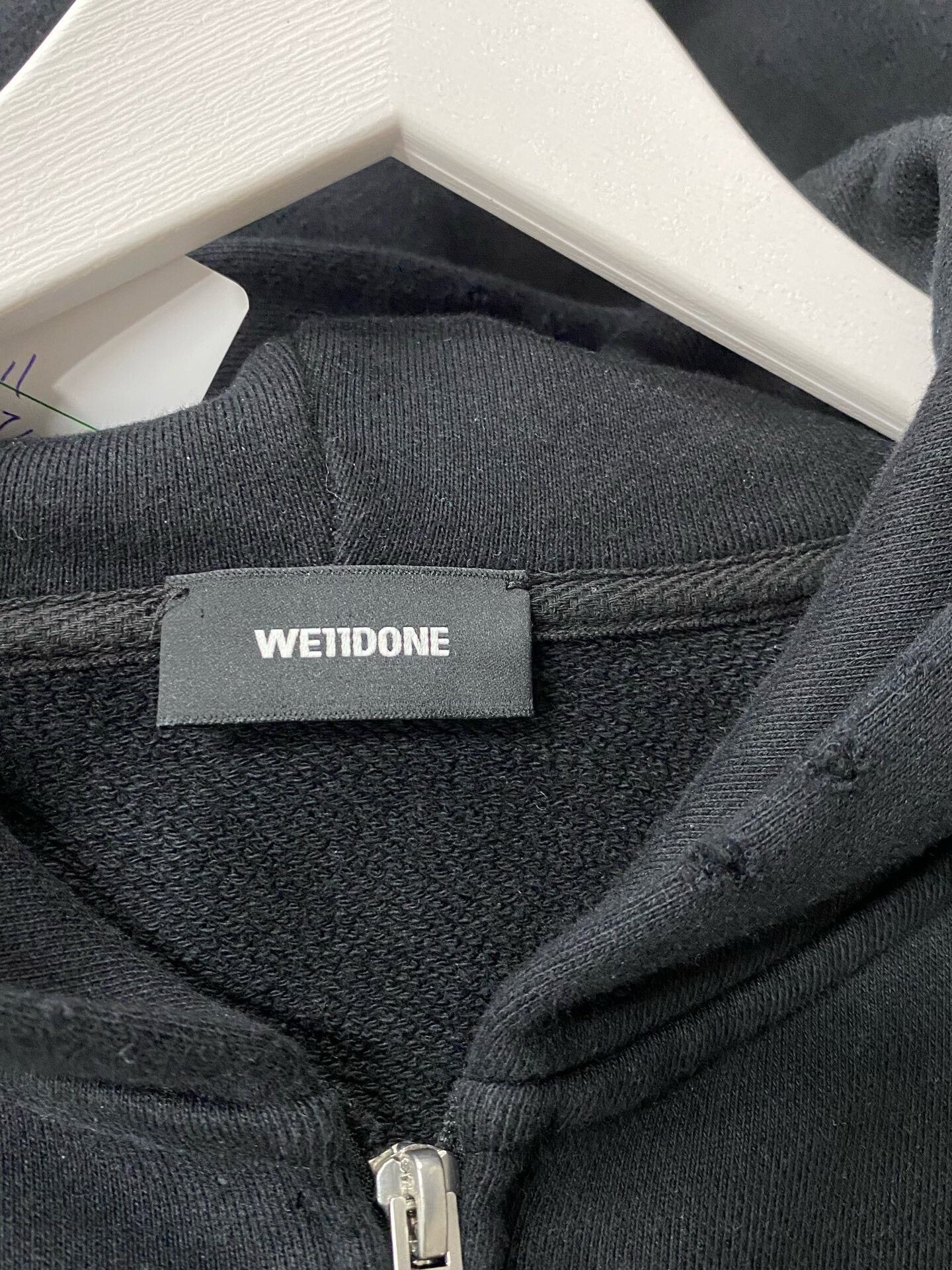 WE11DONE we11 done zip-up jacket in black Size US S / EU 44-46 / 1 - 7 Thumbnail
