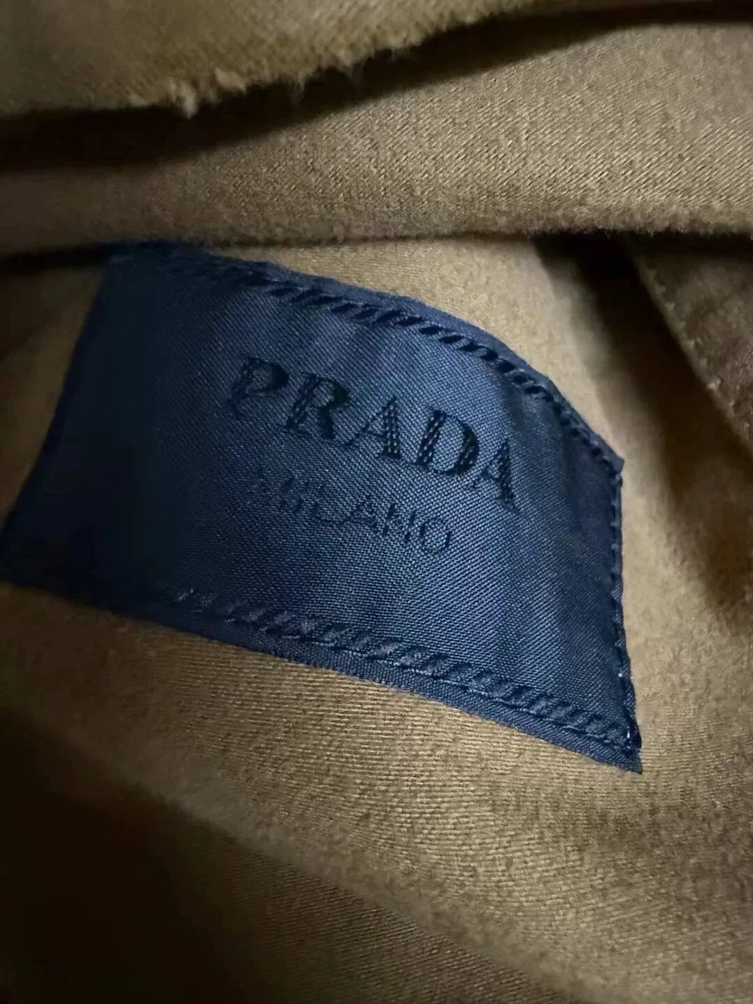 Prada prada khaki moleskin jacket size m Size US M / EU 48-50 / 2 - 3 Thumbnail
