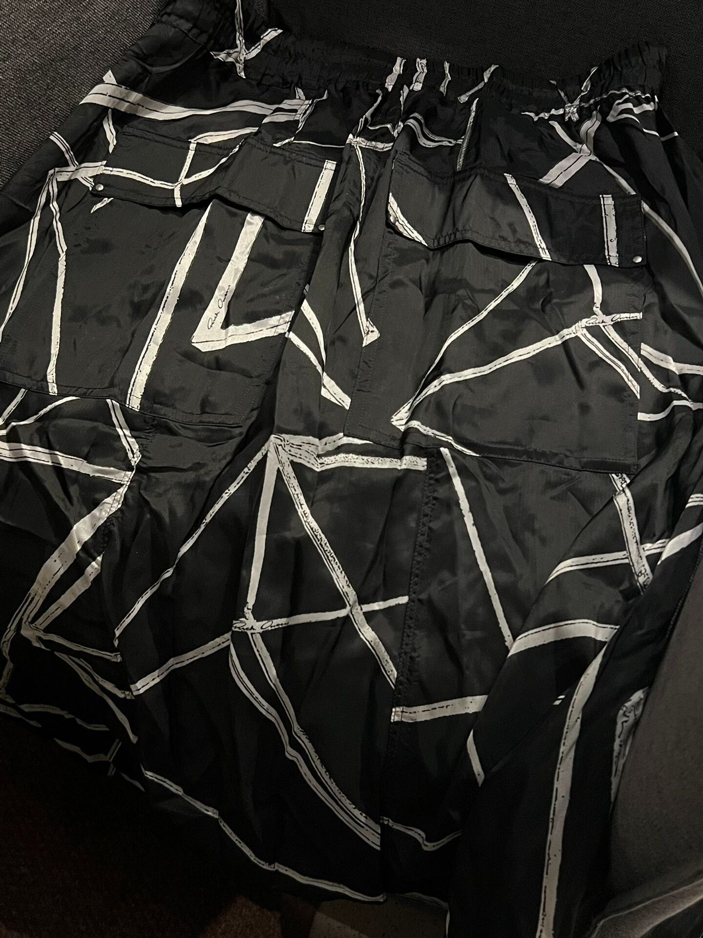 Rick Owens Rick Owens Geometric Design Shorts Size US 34 / EU 50 - 7 Thumbnail