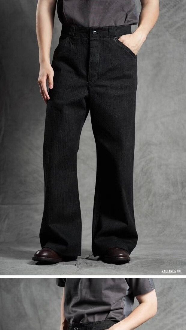 MotivMfg MotivMfg Black Denim Pants for Men Size US 34 / EU 50 - 7 Thumbnail