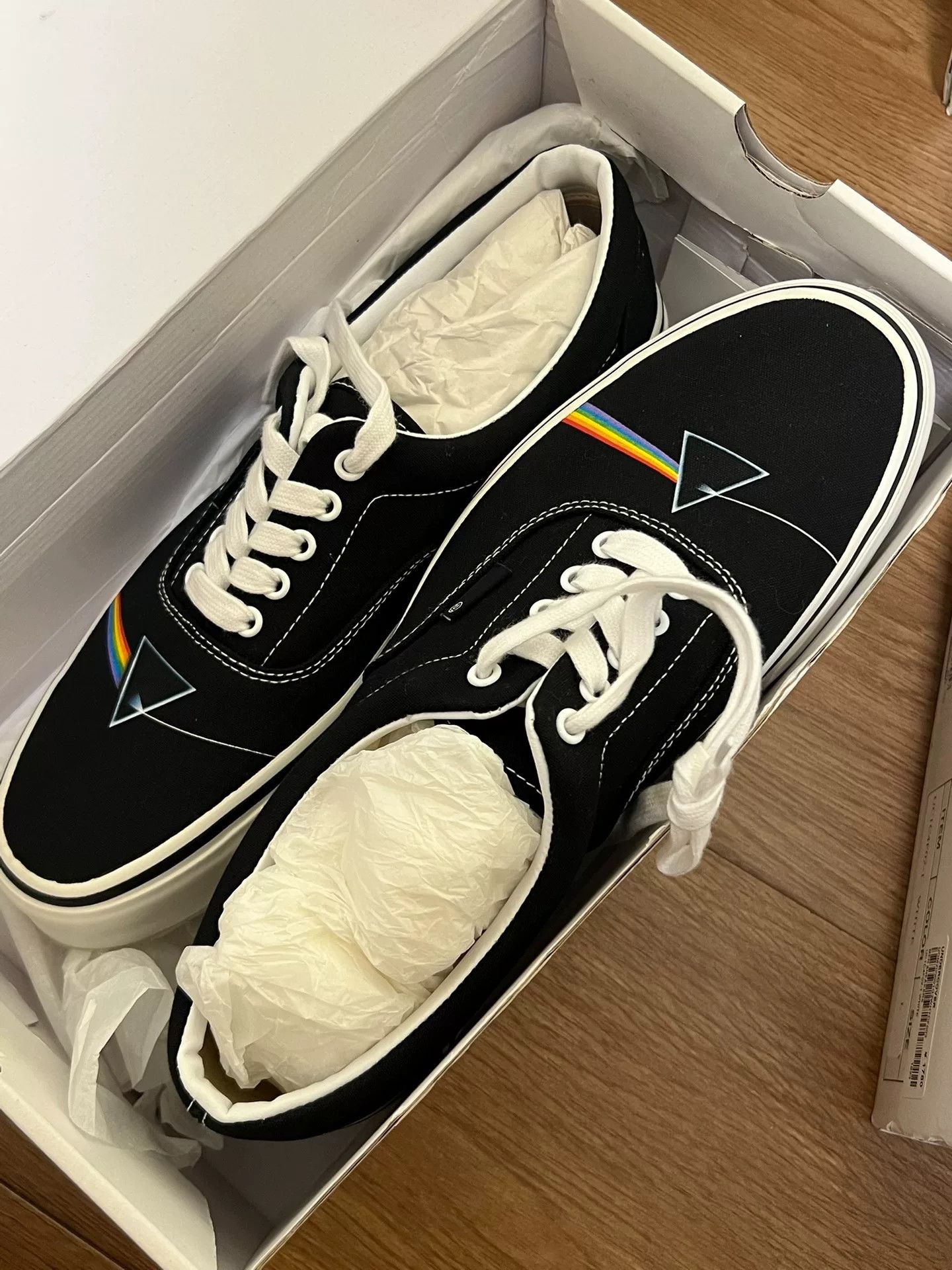 Undercover Undercover Pink Floyd Tribute Black Sneakers Size US 7 / EU 40 - 2 Thumbnail