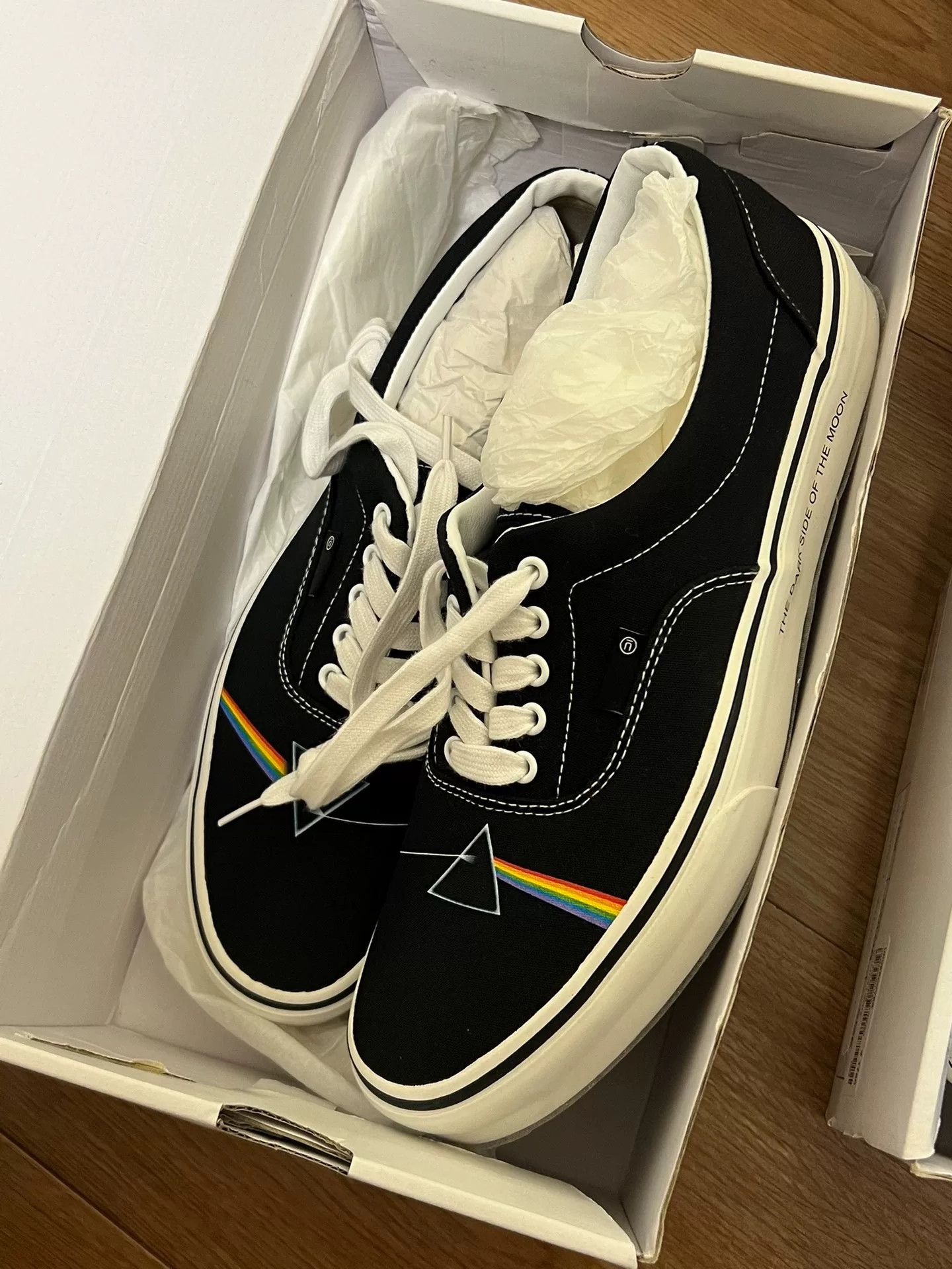 Undercover Undercover Pink Floyd Tribute Black Sneakers Size US 7 / EU 40 - 3 Thumbnail
