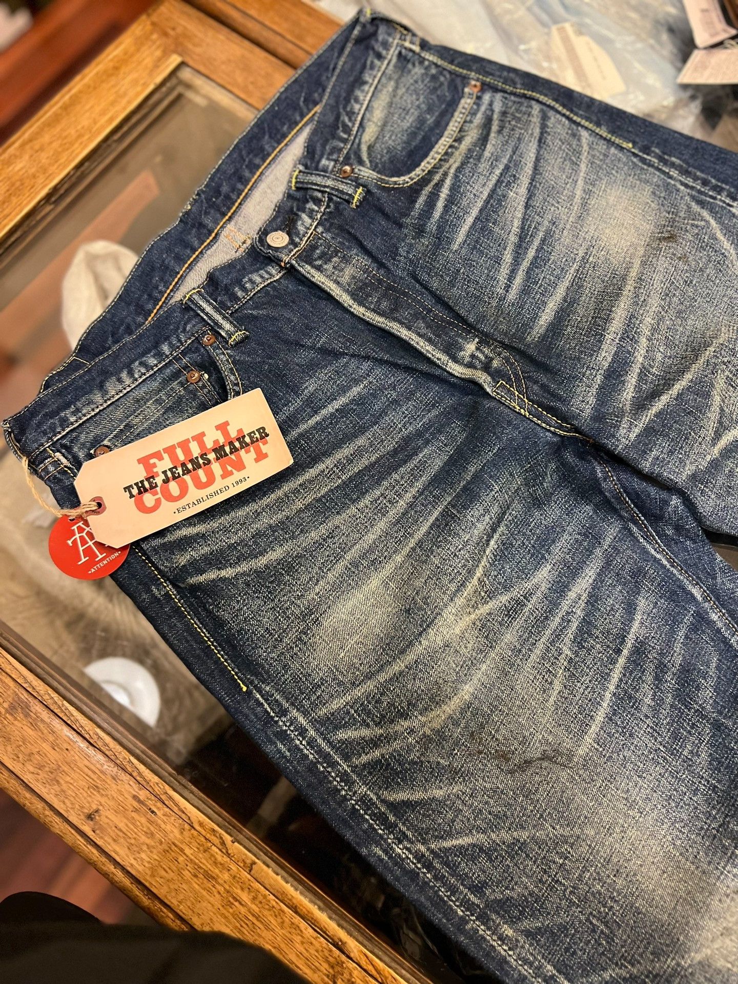 Full Count & Co. Original Straight Denim from Full Count Size US 32 / EU 48 - 3 Thumbnail