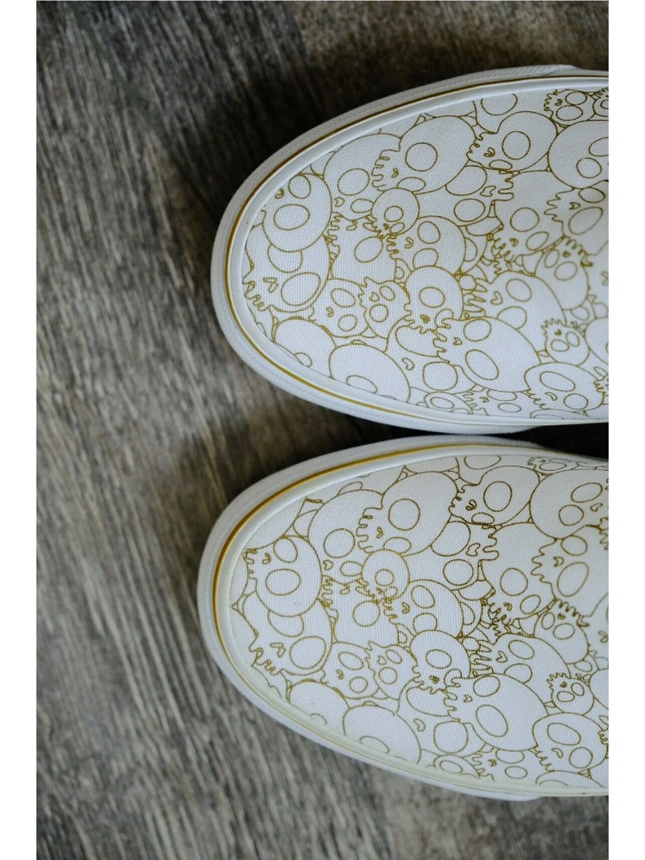 Vans Vans x Takashi Murakami Skull Sneakers Size US 5 / EU 37 - 4 Thumbnail
