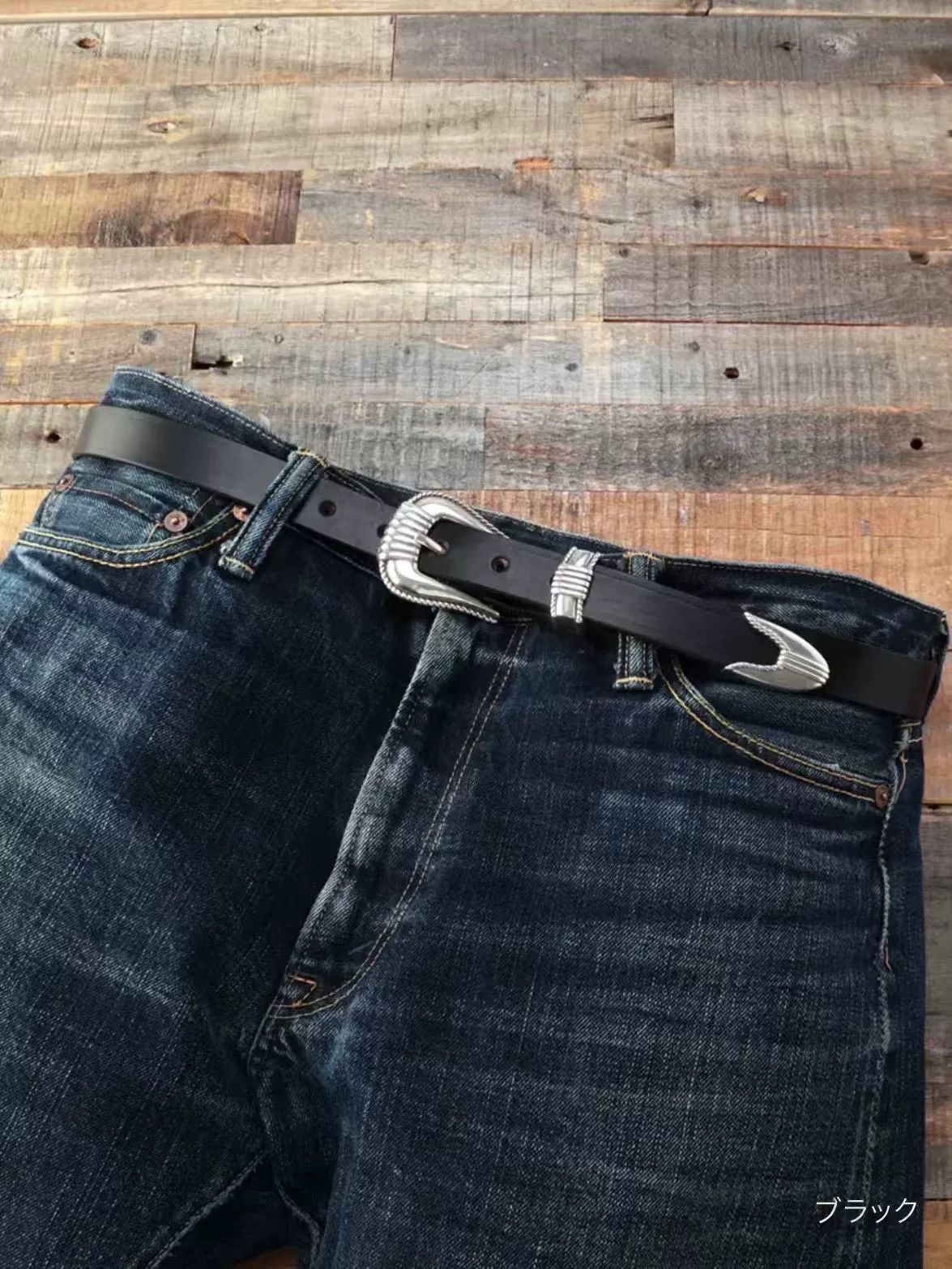 The Flat Head The Flat Head CXL Western Belt Size ONE SIZE - 4 Thumbnail