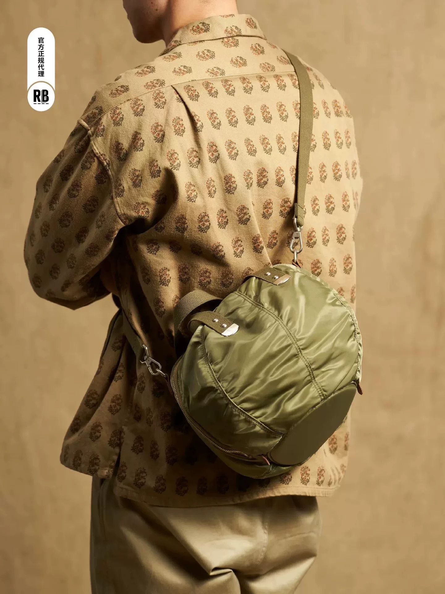 Nigel Cabourn Nigel Cabourn Nylon Helmet Bag Size ONE SIZE - 8 Thumbnail