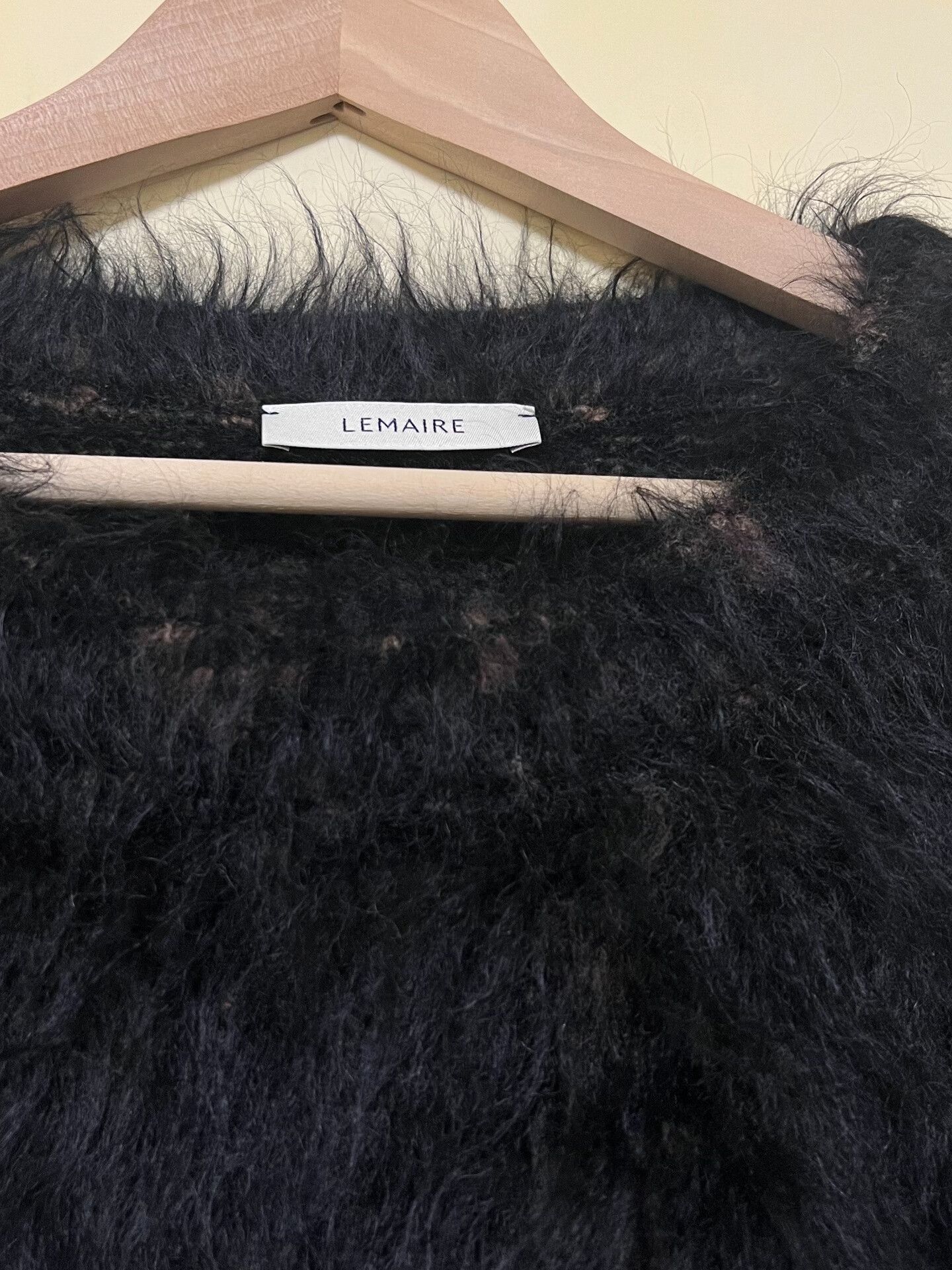 Lemaire Lemaire Black Mohair Sweater Pullover Size US M / EU 48-50 / 2 - 4 Thumbnail