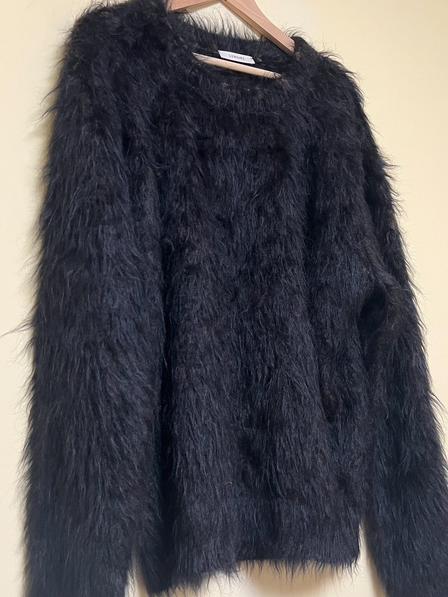 Lemaire Lemaire Black Mohair Sweater Pullover Size US M / EU 48-50 / 2 - 6 Thumbnail