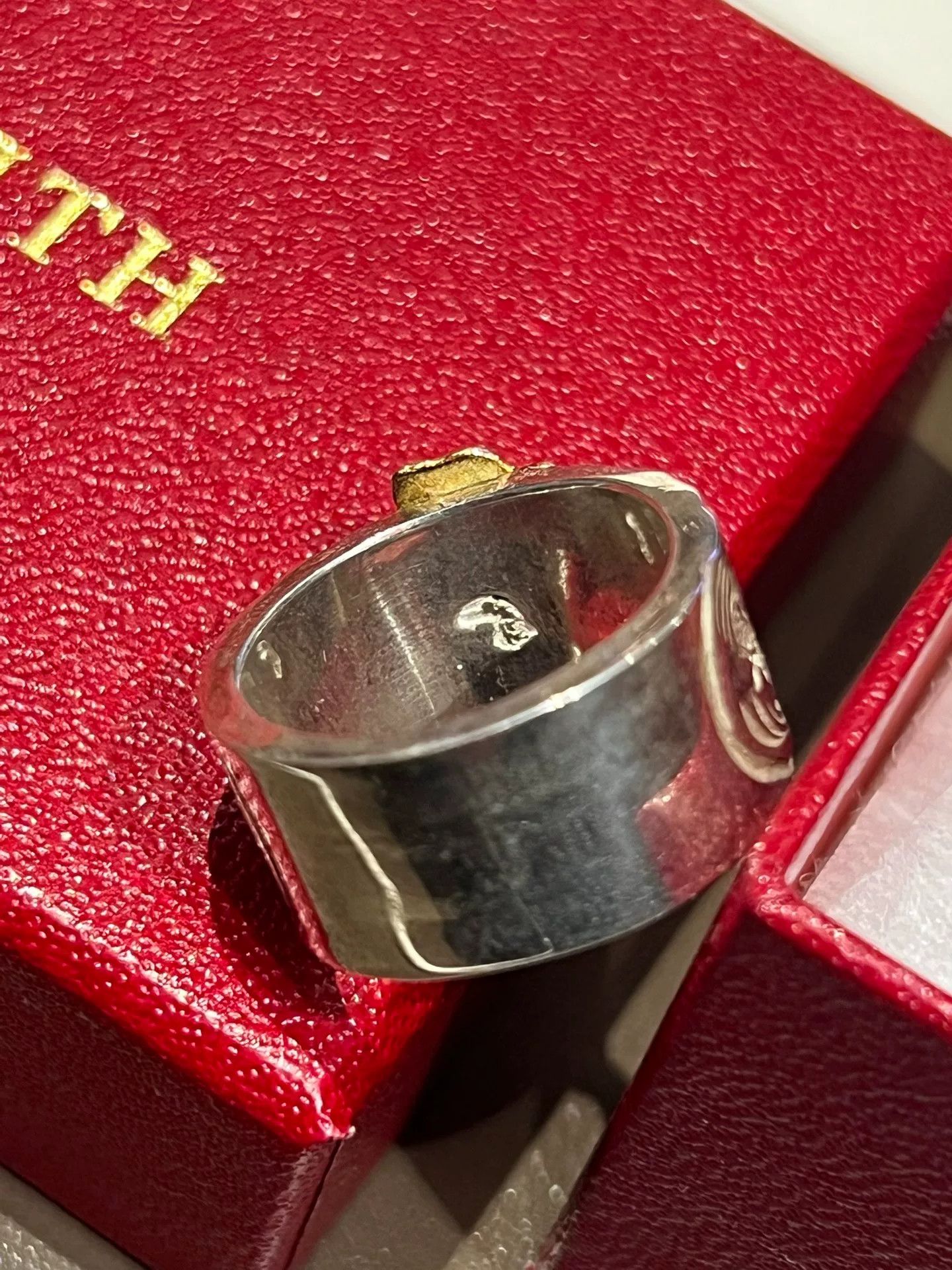 Larry Smith LARRY SMITH Floral Pattern Ring Size ONE SIZE - 3 Thumbnail