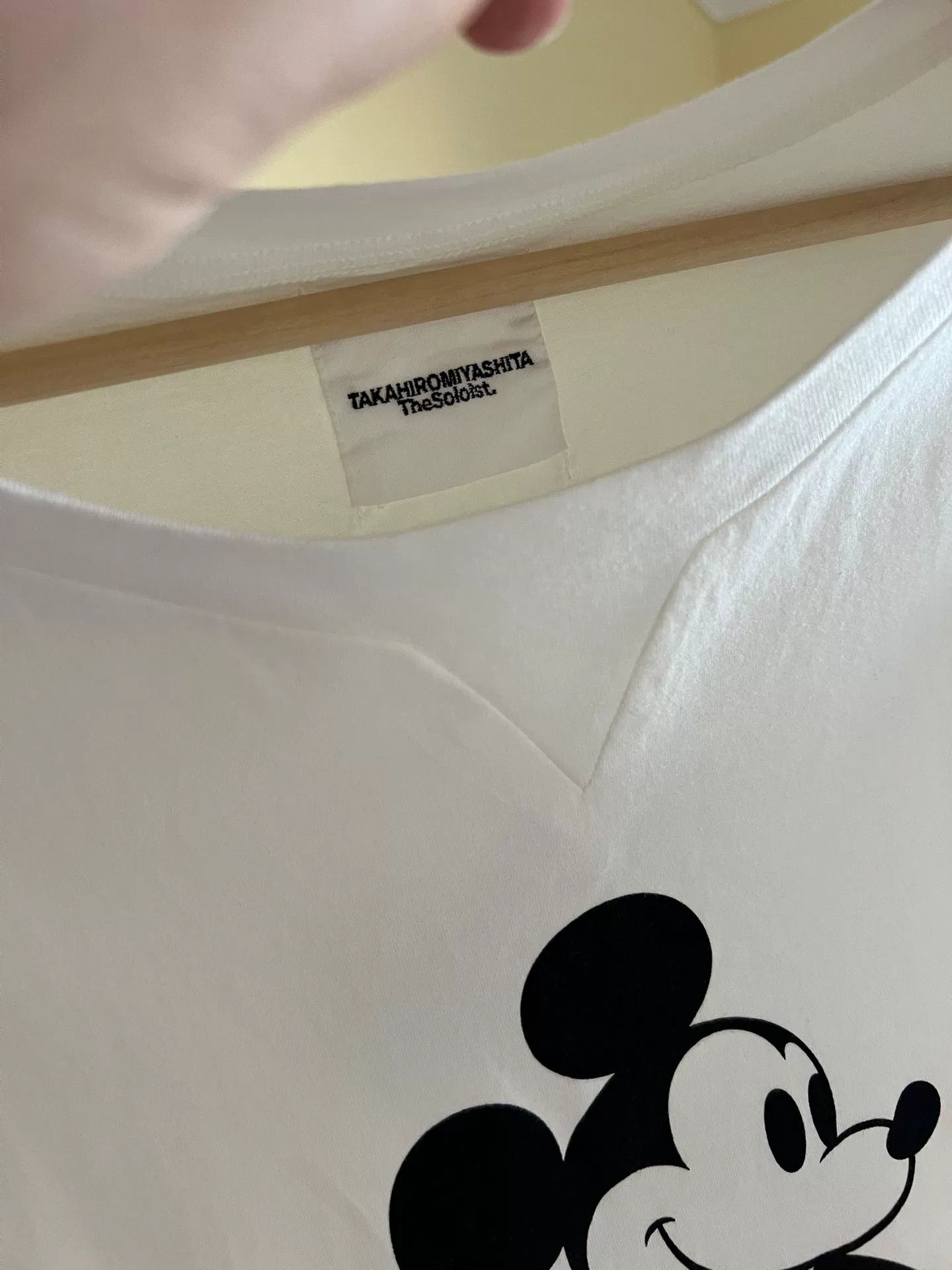 Takahiromiyashita The Soloist. Soloist Archive Mickey Mouse T-shirt Size US L / EU 52-54 / 3 - 9 Thumbnail