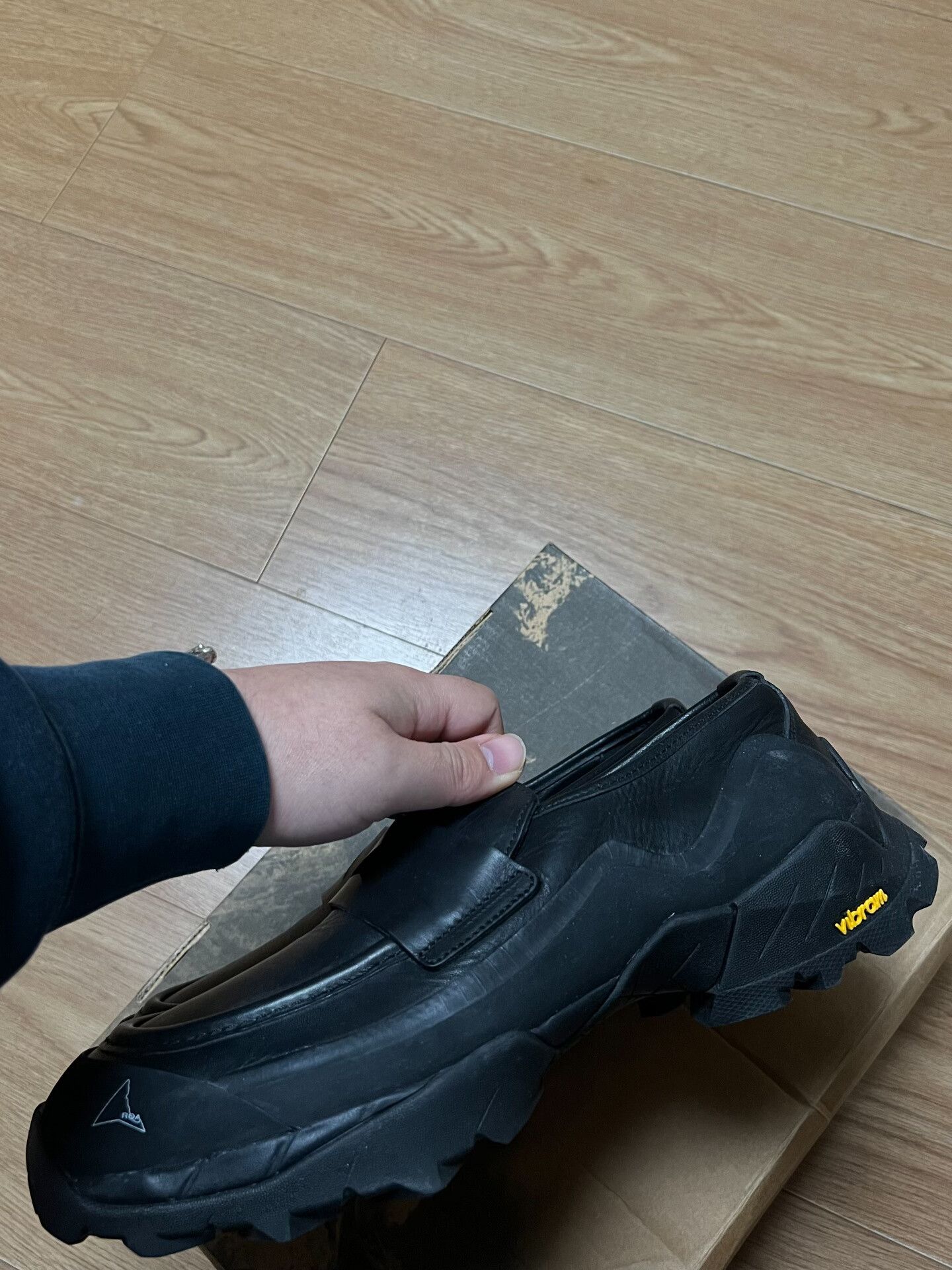 ROA ROA Black Low-Top Loafers for Hiking Size US 10 / EU 43 - 5 Thumbnail