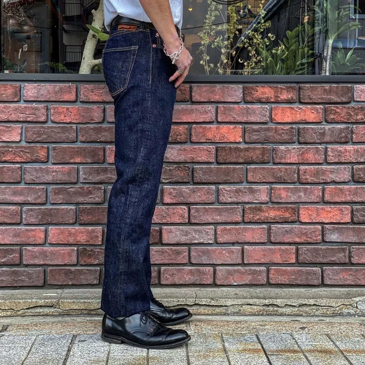 Full Count & Co. Slim Straight Zimbabwe Cotton Jeans Size US 31 - 3 Thumbnail