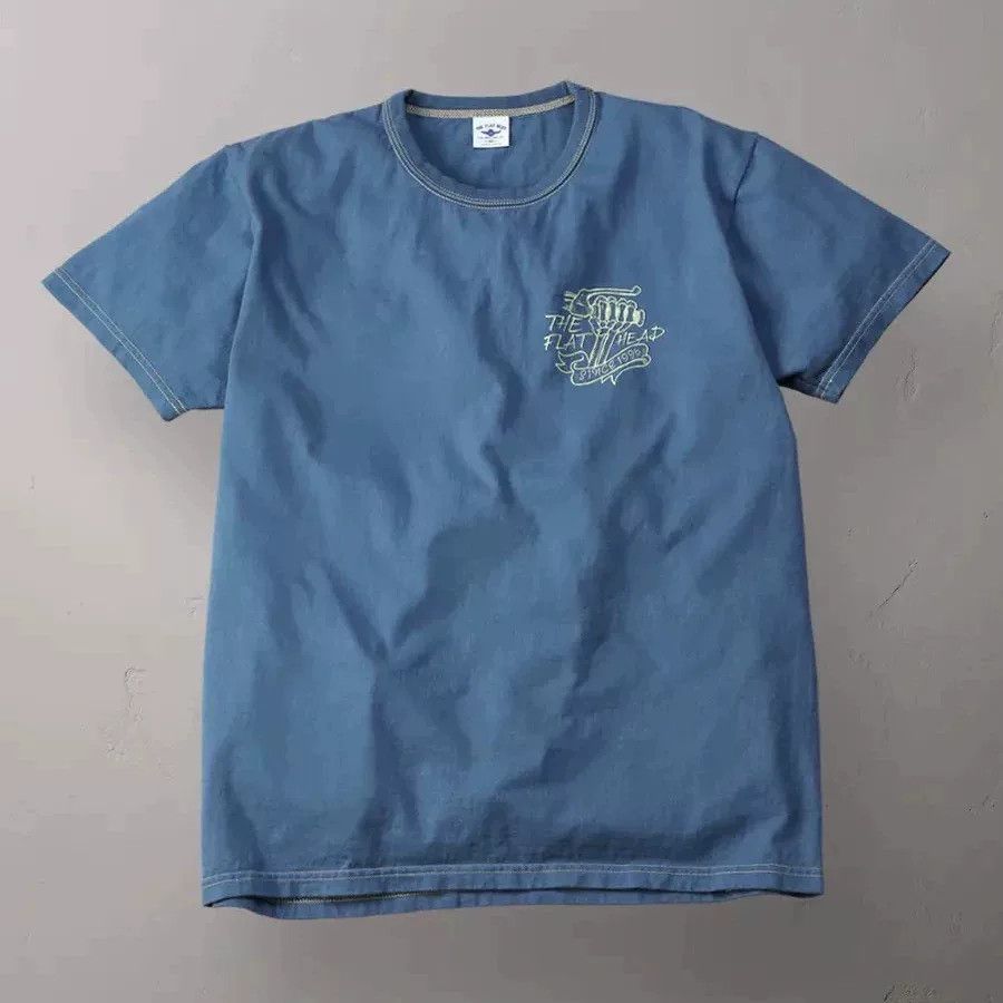 The Flat Head Vintage Print Short Sleeve T-Shirt Size US XS / EU 42 / 0 - 2 Thumbnail