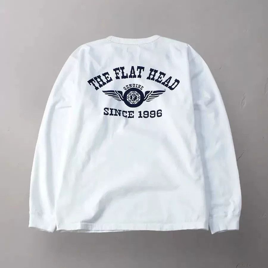 The Flat Head Vintage Long Sleeve T-Shirt by The Flat Head Size US XS / EU 42 / 0 - 5 Thumbnail