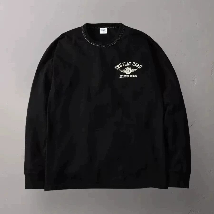 The Flat Head Vintage Long Sleeve T-Shirt by The Flat Head Size US XS / EU 42 / 0 - 2 Thumbnail
