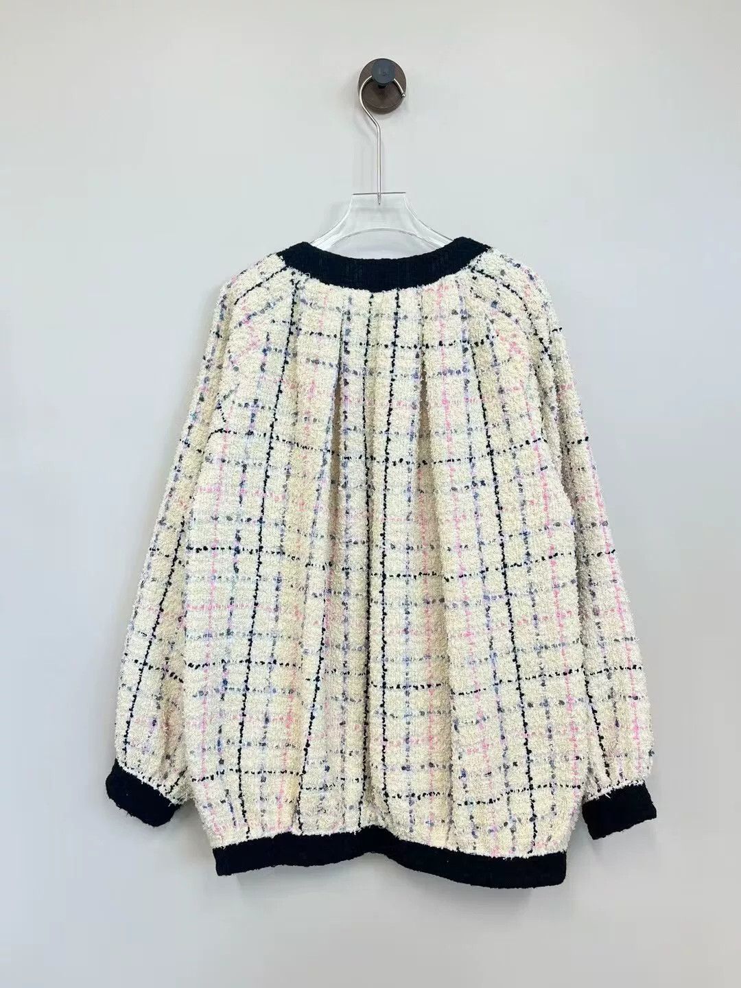 Gucci ivory rainbow tweed cardigan from Gucci Size M / US 6-8 / IT 42-44 - 2 Thumbnail