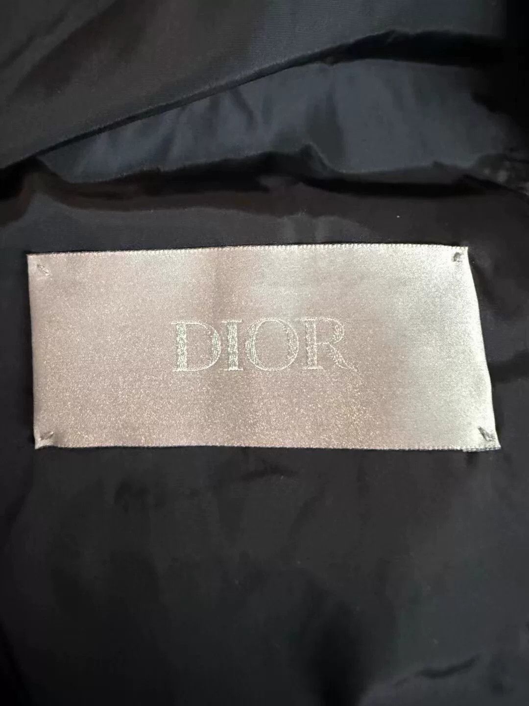 Dior dior logo printed down jacket in black Size US XXL / EU 58 / 5 - 4 Thumbnail