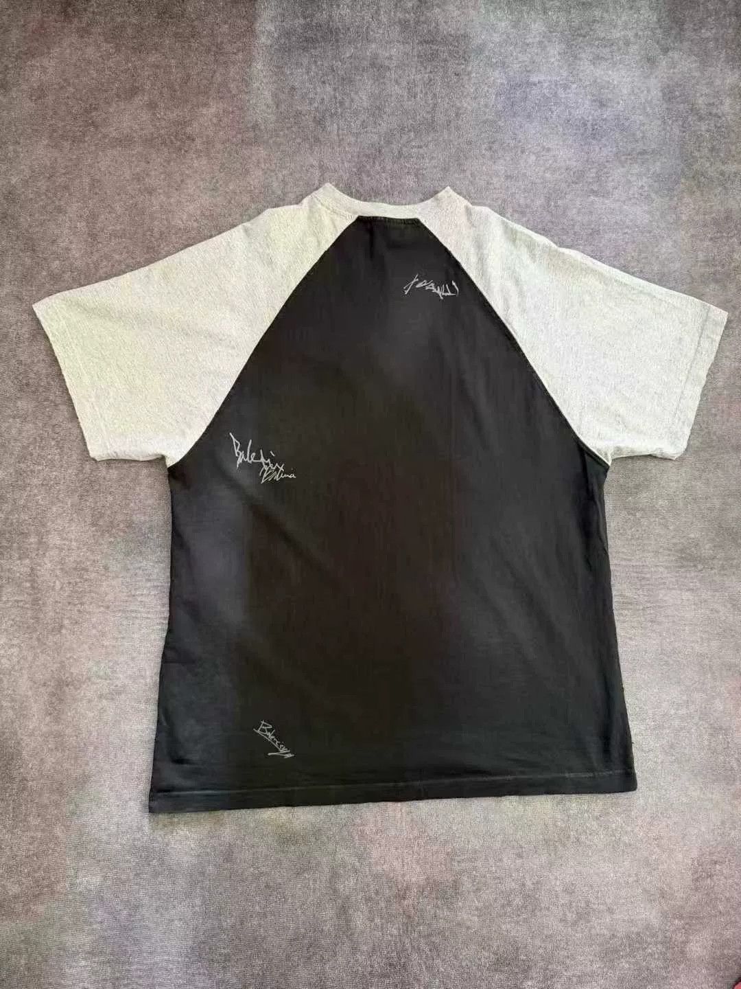 Balenciaga Balenciaga Color Block Logo Short Sleeve T-shirt Size US XS / EU 42 / 0 - 2 Thumbnail