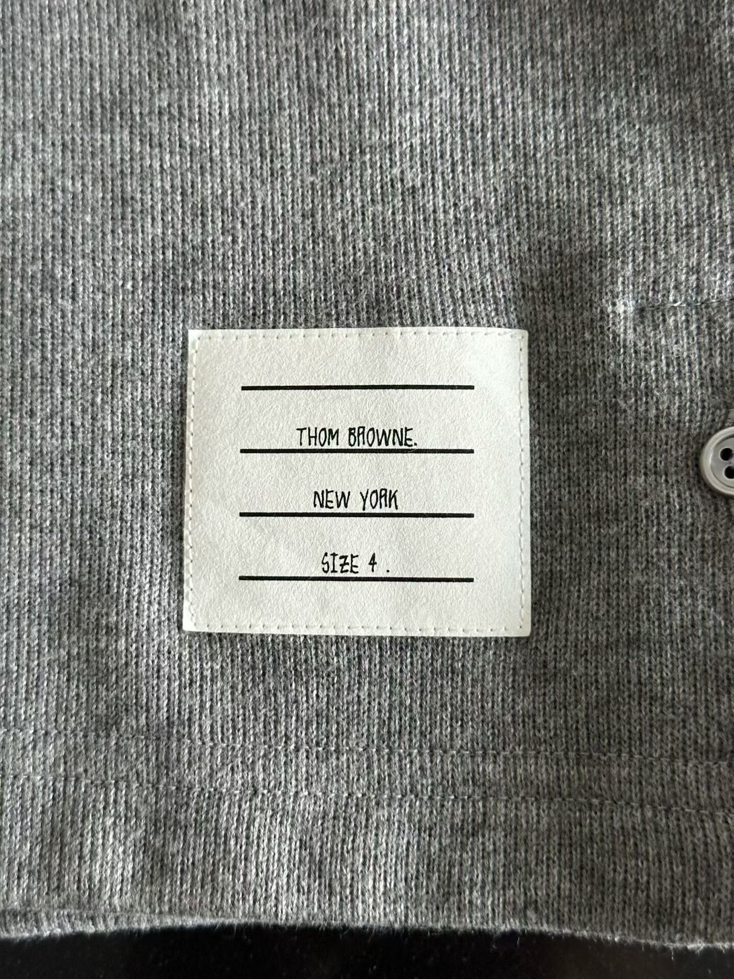 Thom Browne thom browne gray long sleeve jacket Size US L / EU 52-54 / 3 - 4 Thumbnail