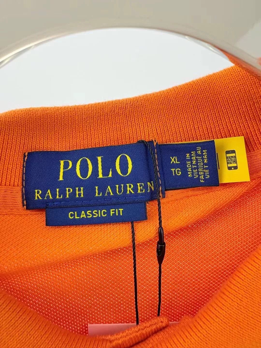 Polo Ralph Lauren orange ralph lauren embroidered logo polo shirt Size US XL / EU 56 / 4 - 4 Thumbnail