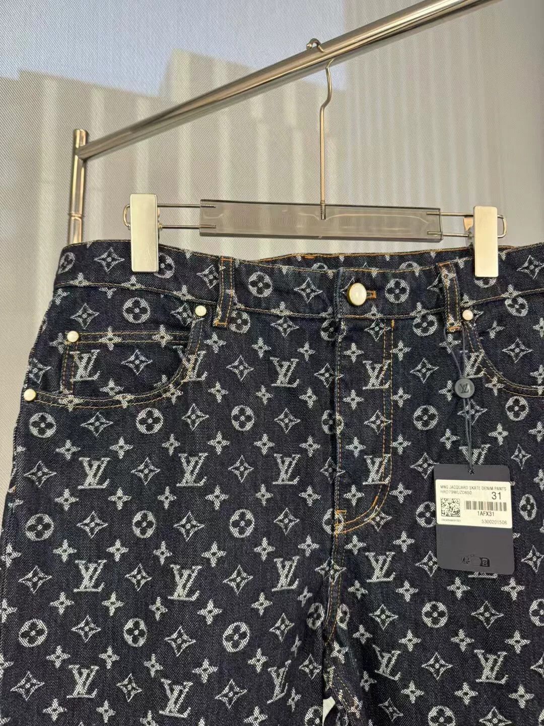 Louis Vuitton Louis Vuitton Timberland Logo Denim Pants Size US 31 - 4 Thumbnail