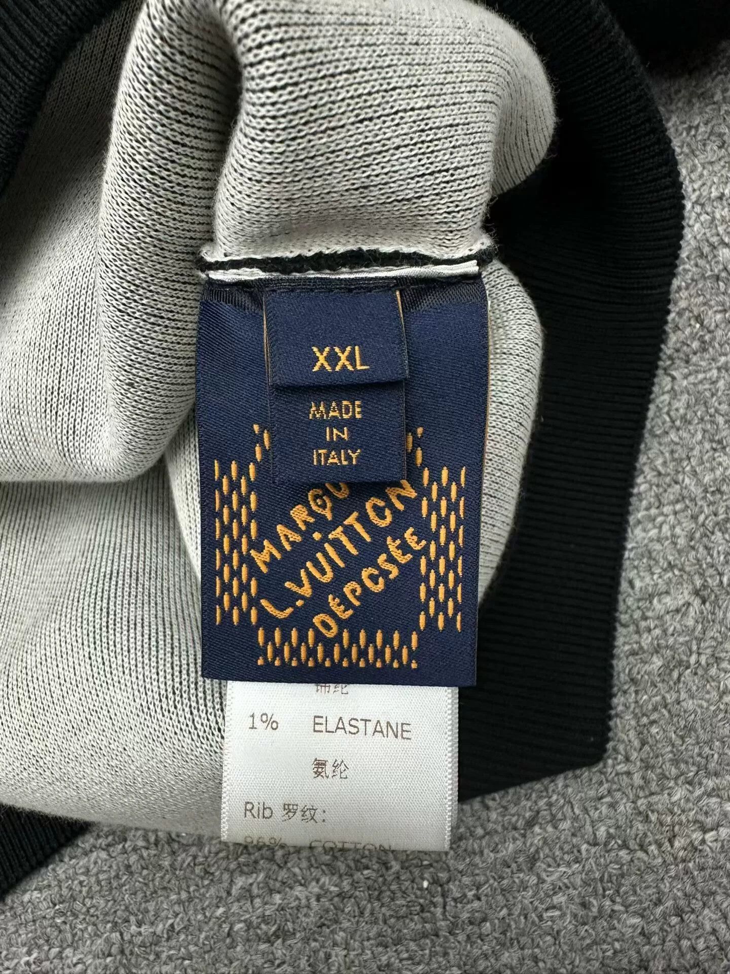 Louis Vuitton louis vuitton black hoodie with logo details Size US XXL / EU 58 / 5 - 4 Thumbnail