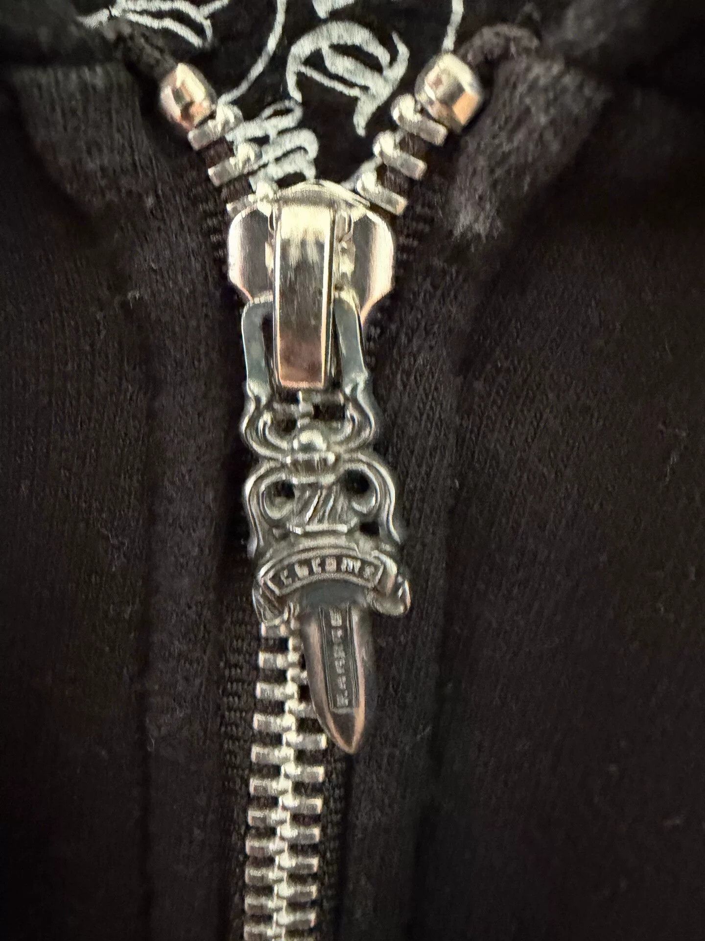 Chrome Hearts chrome hearts black zip-up jacket size M Size US M / EU 48-50 / 2 - 3 Thumbnail