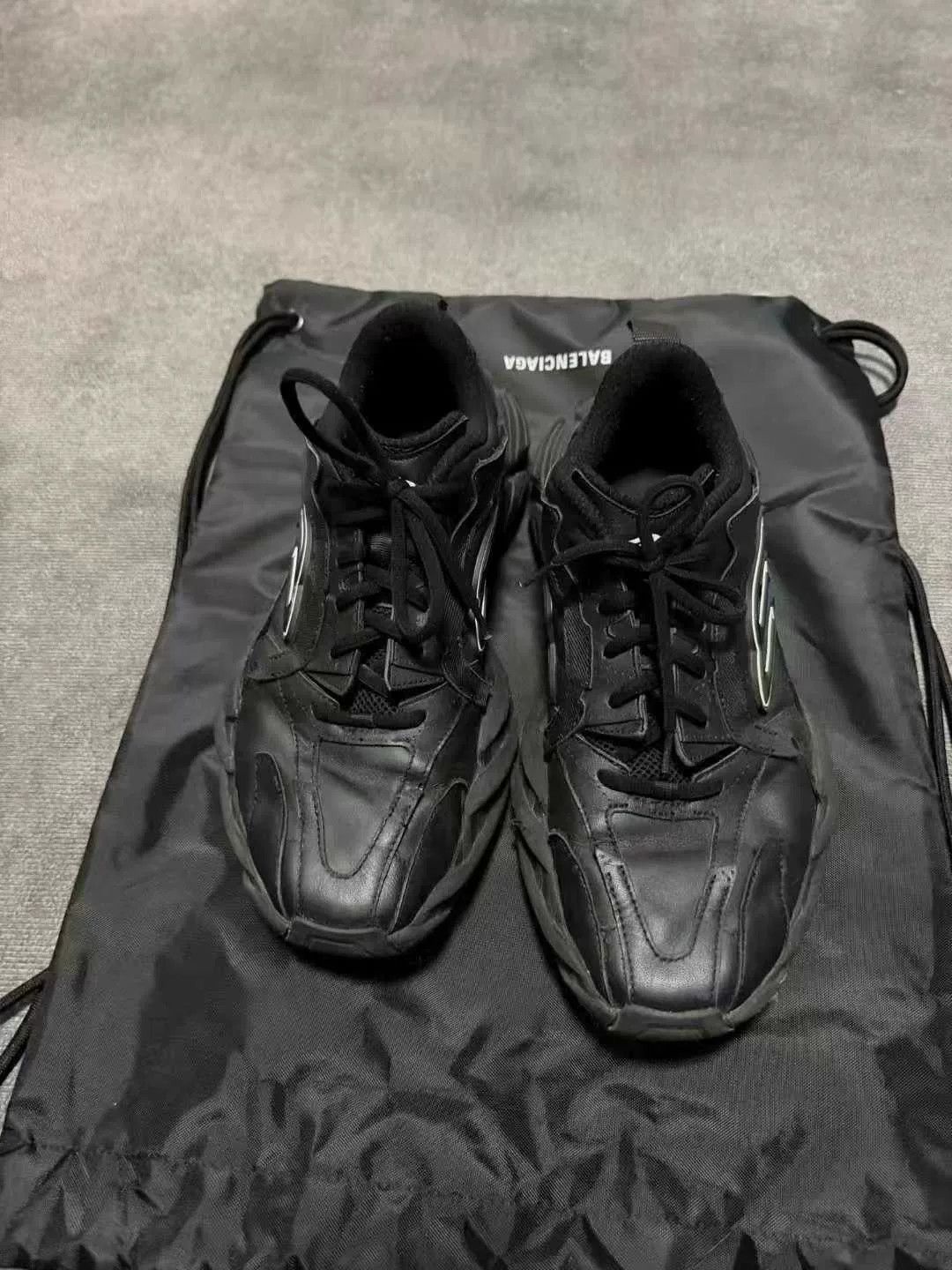 Balenciaga Balenciaga Monday 3B Sneakers in Black Size US 7.5 / EU 40-41 - 2 Thumbnail