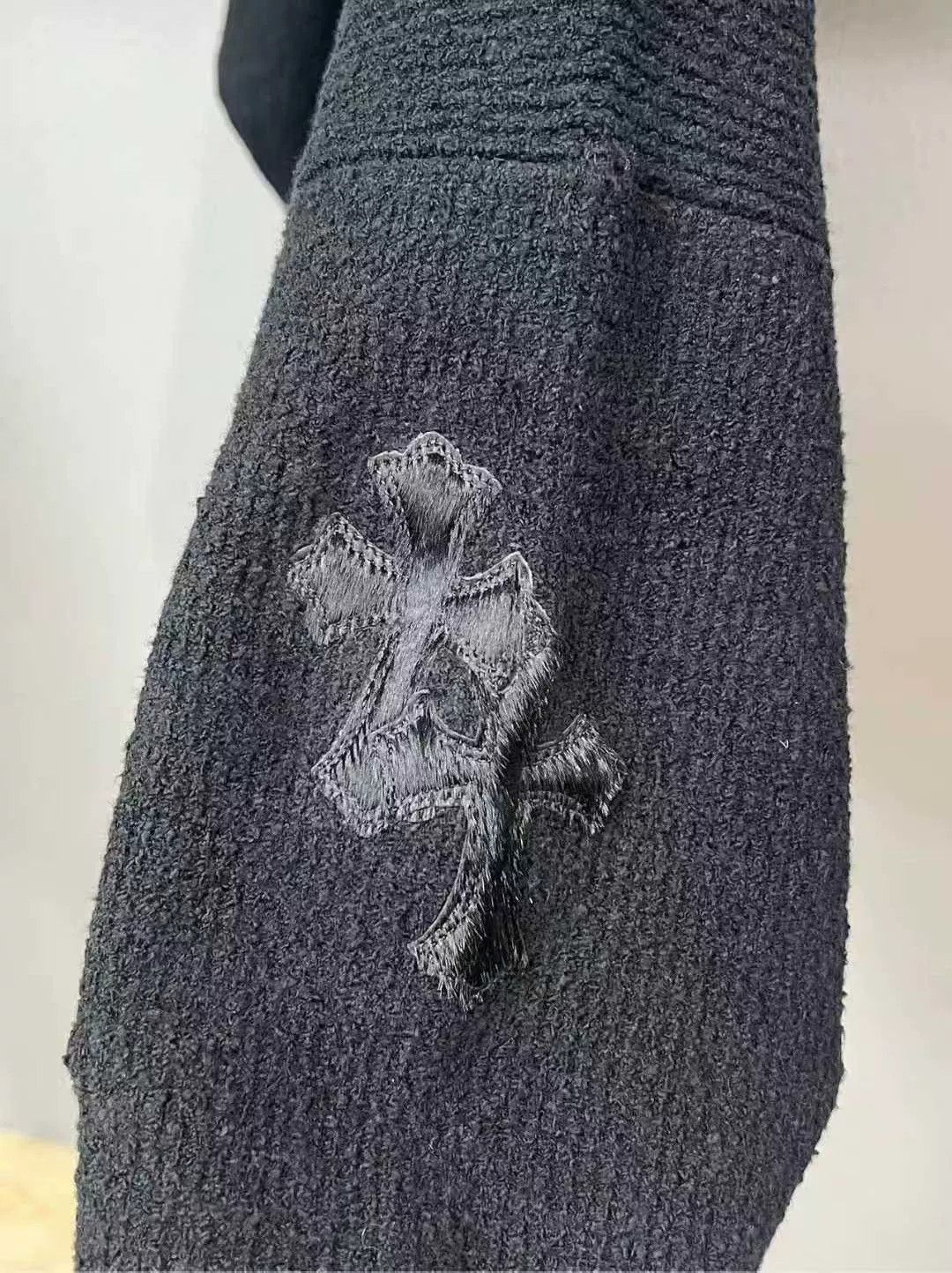 Chrome Hearts chrome hearts black cross knit sweater Size US XS / EU 42 / 0 - 3 Thumbnail