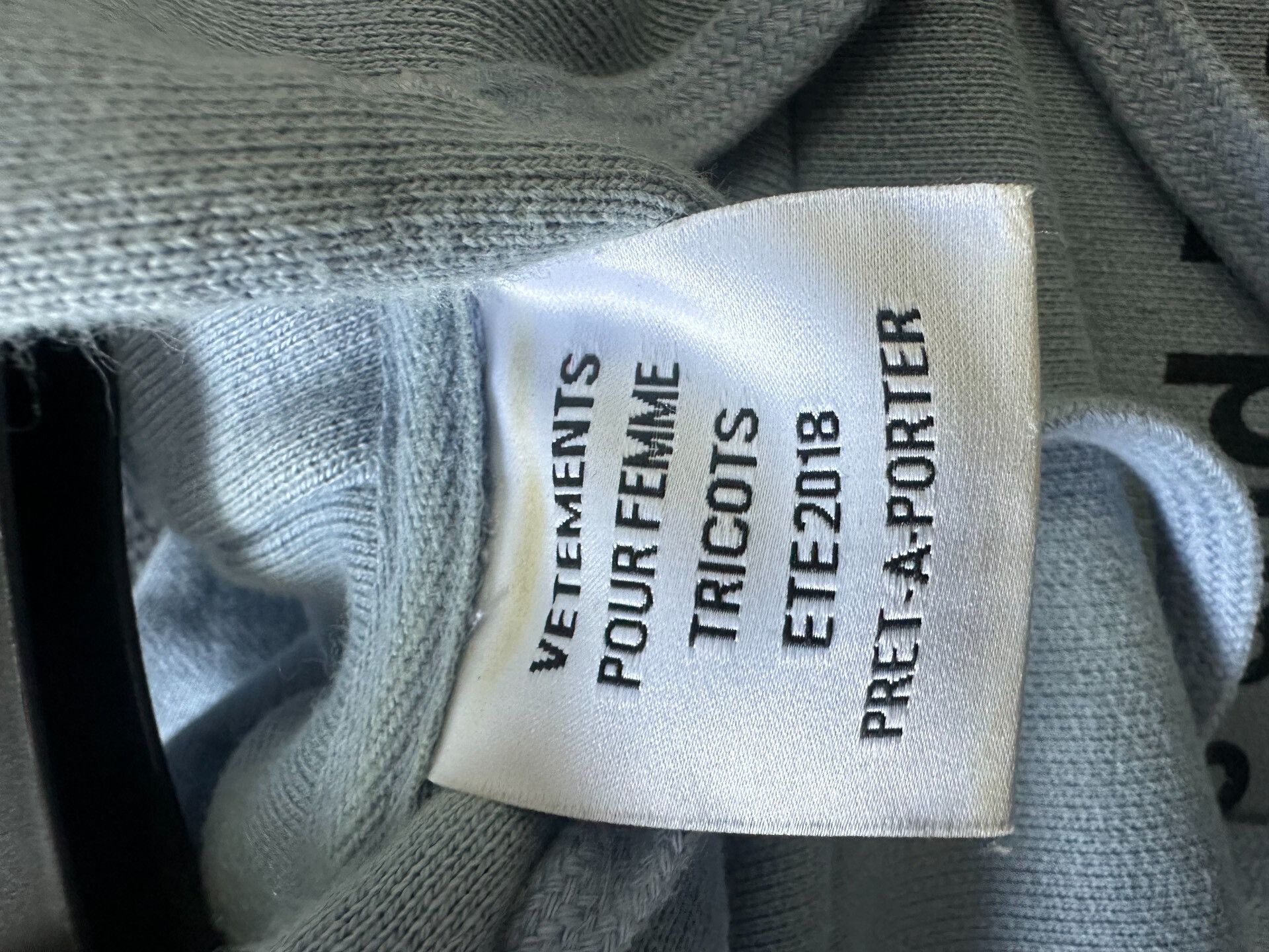 Vetements Vetements Blue Unicorn Unisex Sweater Size XS / US 0-2 / IT 36-38 - 3 Thumbnail