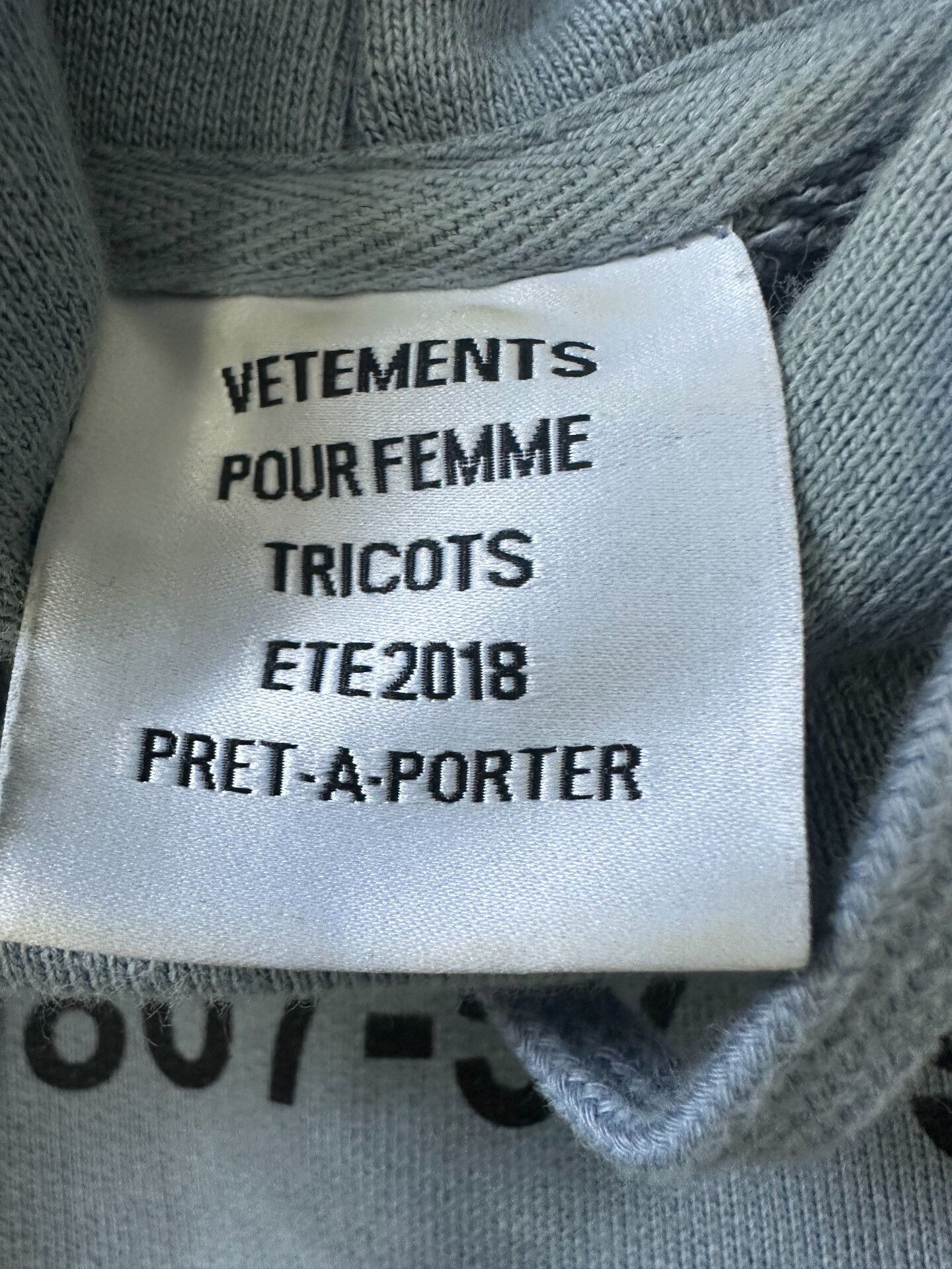 Vetements Blue Unicorn Sweatshirt Unisex Size S / US 4 / IT 40 - 3 Thumbnail