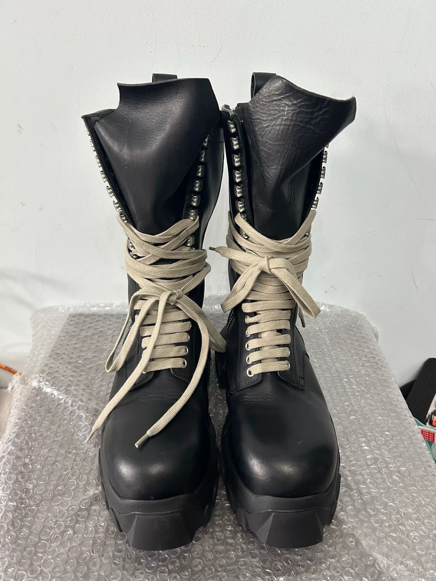 Rick Owens Rick Owens Octopus Strap Military Boots Size US 8 / IT 38 - 3 Thumbnail