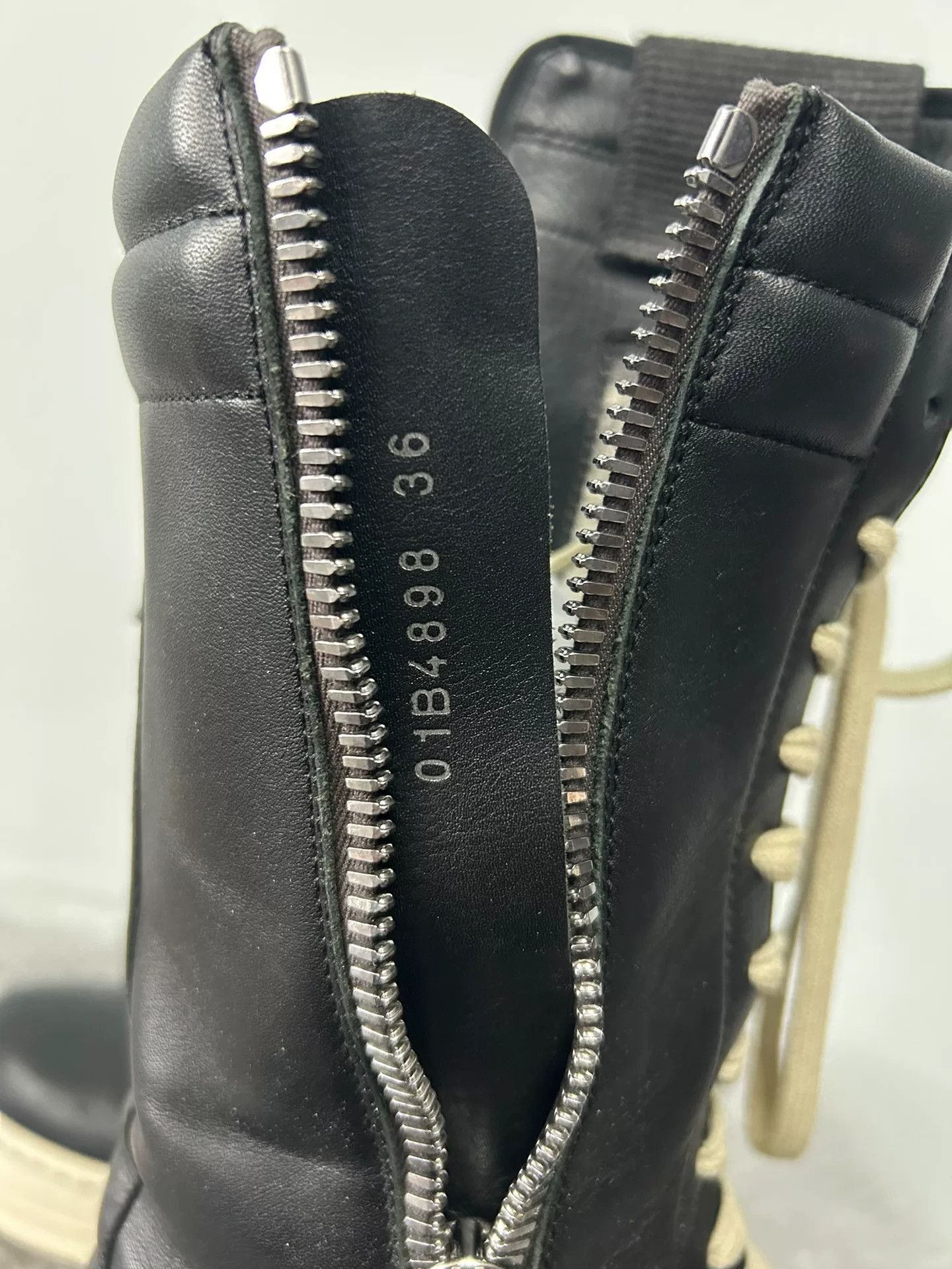 Rick Owens Rick Owens High-Top Women’s Cargo Boots Size US 5 / IT 35 - 5 Thumbnail