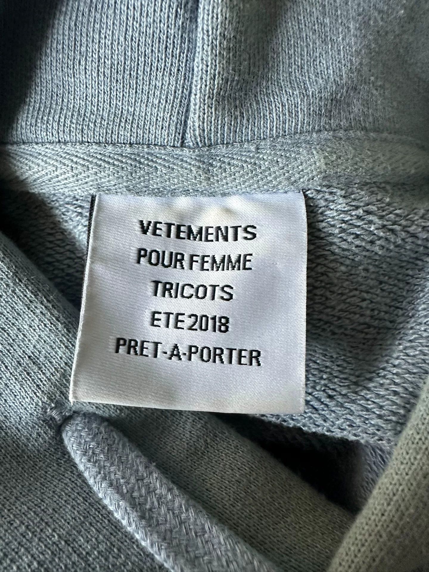 Vetements Blue Unicorn Unisex Sweatshirt Size XS / US 0-2 / IT 36-38 - 5 Thumbnail
